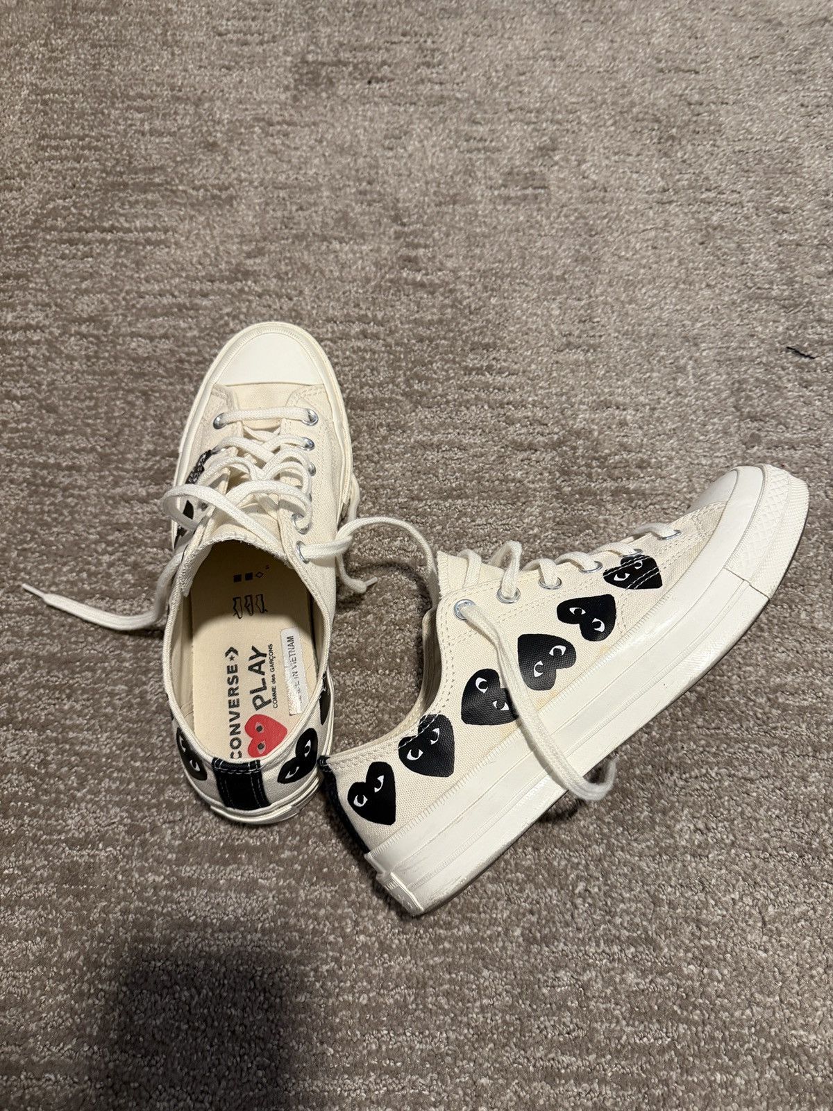 Converse x CDG Play Low Top Sneakers
