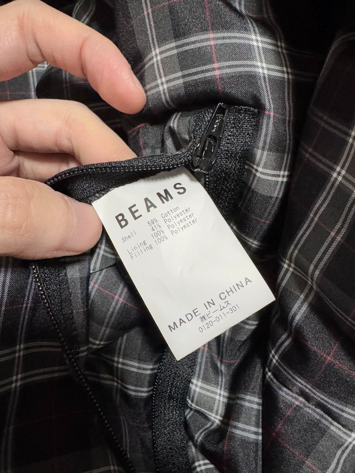 Other beams ssz 18aw detachable waterproof P-cotton jacket Size US S / EU 44-46 / 1 - 6 Thumbnail