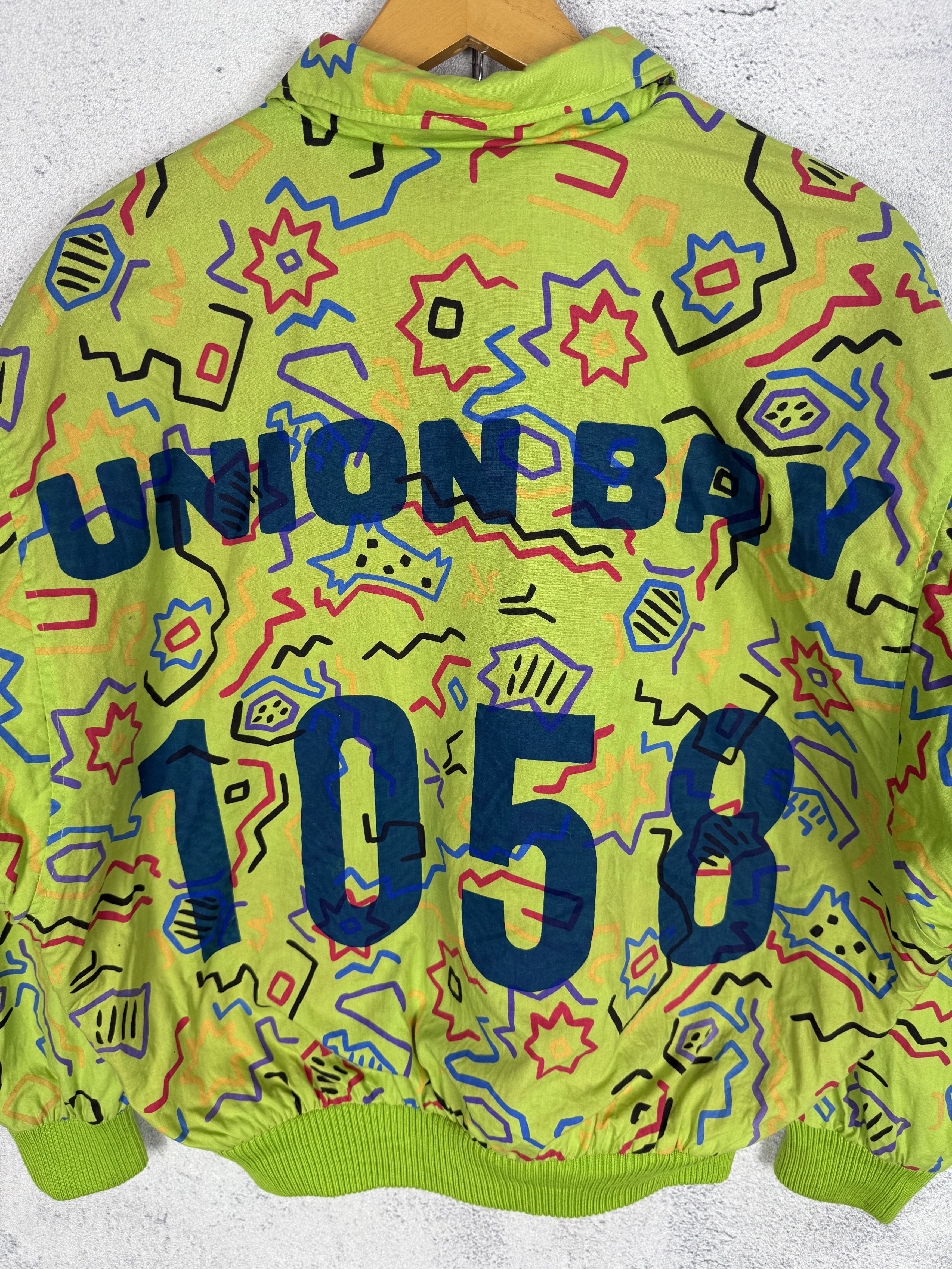 Vintage Vintage Union Bay 1058 All Over Print Jacket Full Printed Size US M / EU 48-50 / 2 - 2 Thumbnail