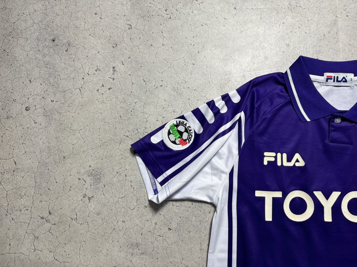 Fila Fila FC Fiorentina Rui Costa #10 1999/2000 Soccer Jersey Size US S / EU 44-46 / 1 - 4 Thumbnail