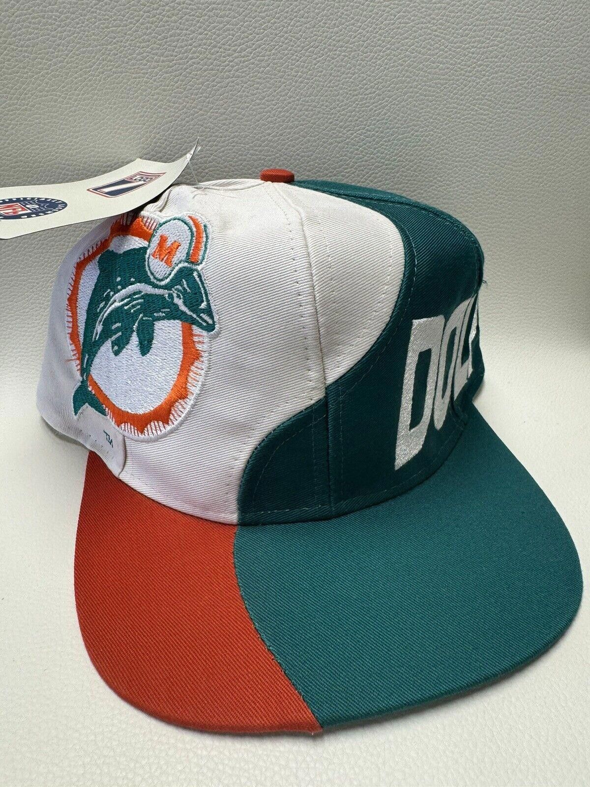 Logo 7 × NFL × Vintage Vintage NWT NFL Miami Dolphins Logo 7 SnapBack Hat Size ONE SIZE - 6 Thumbnail