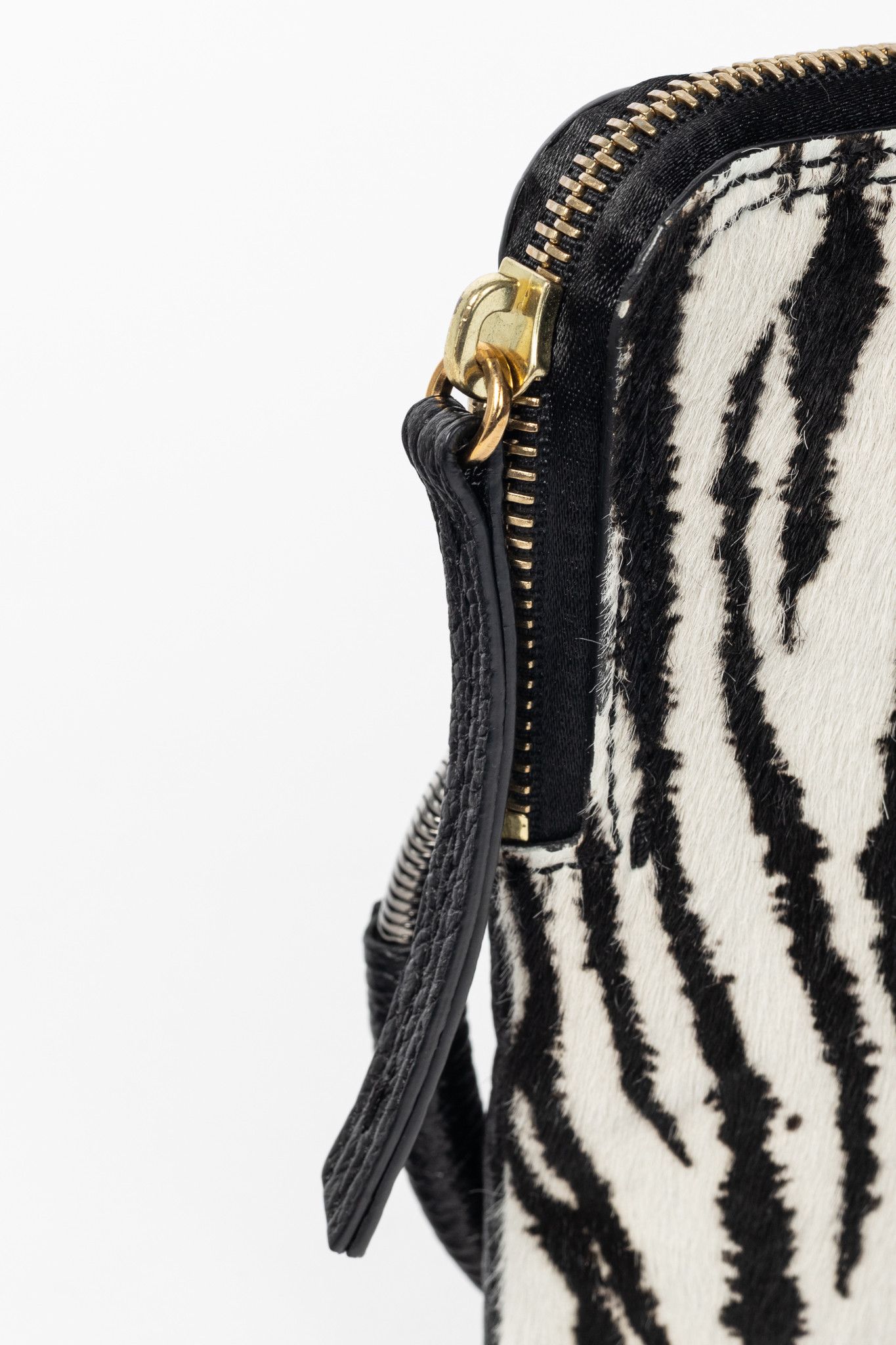 Lanvin Lanvin Zebra Pony-Hair & Leather Oversized Clutch Size ONE SIZE - 9 Thumbnail