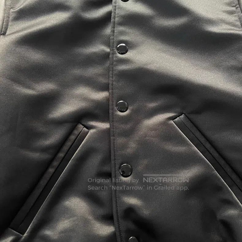 Givenchy Givenchy Back Lettering Baseball Leather Jacket (Size 36) Size US S / EU 44-46 / 1 - 4 Thumbnail