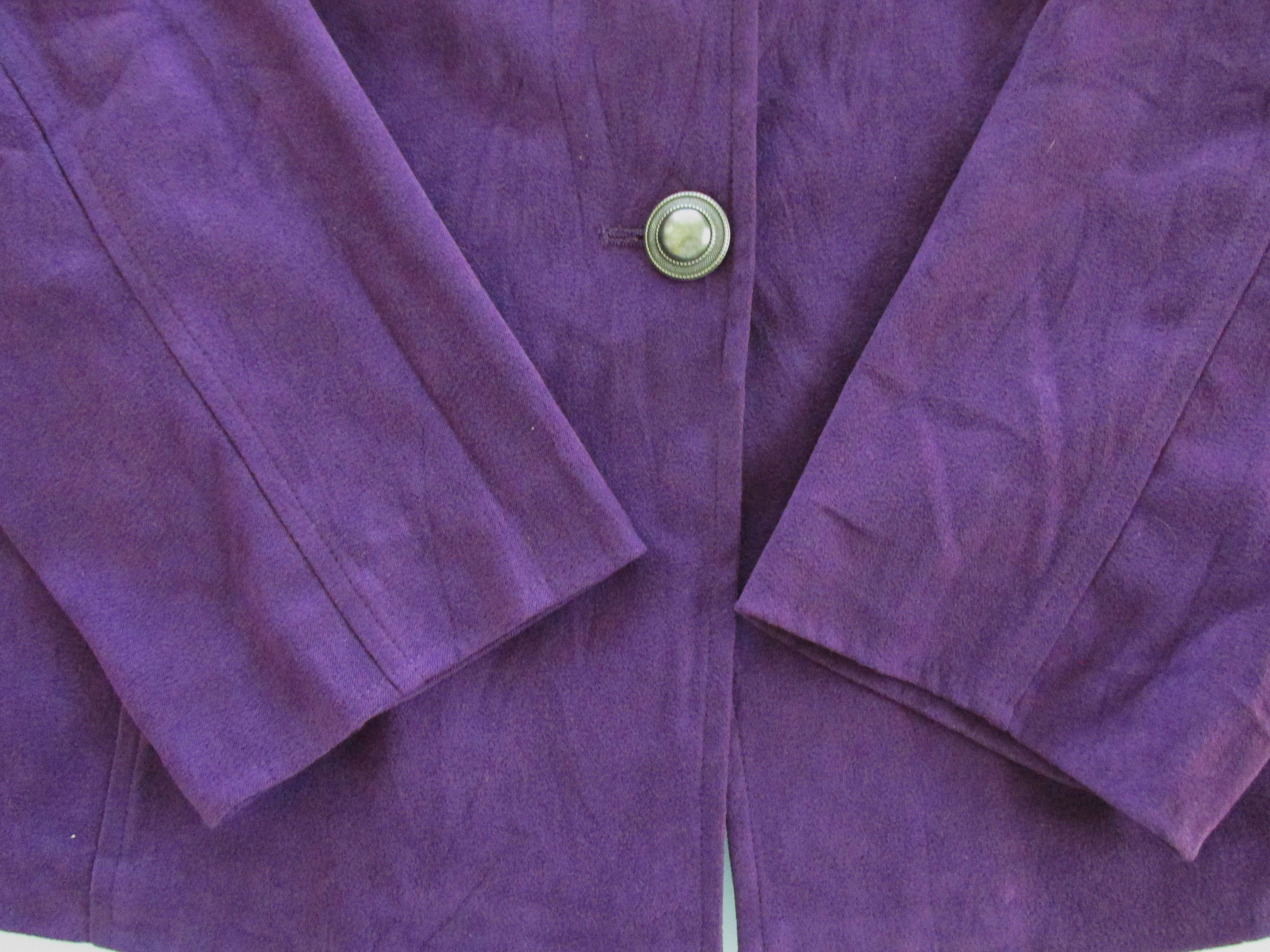 Other Sag Harbor Women's Stretch Faux Suede Shirt Size Medium Size M / US 6-8 / IT 42-44 - 4 Thumbnail