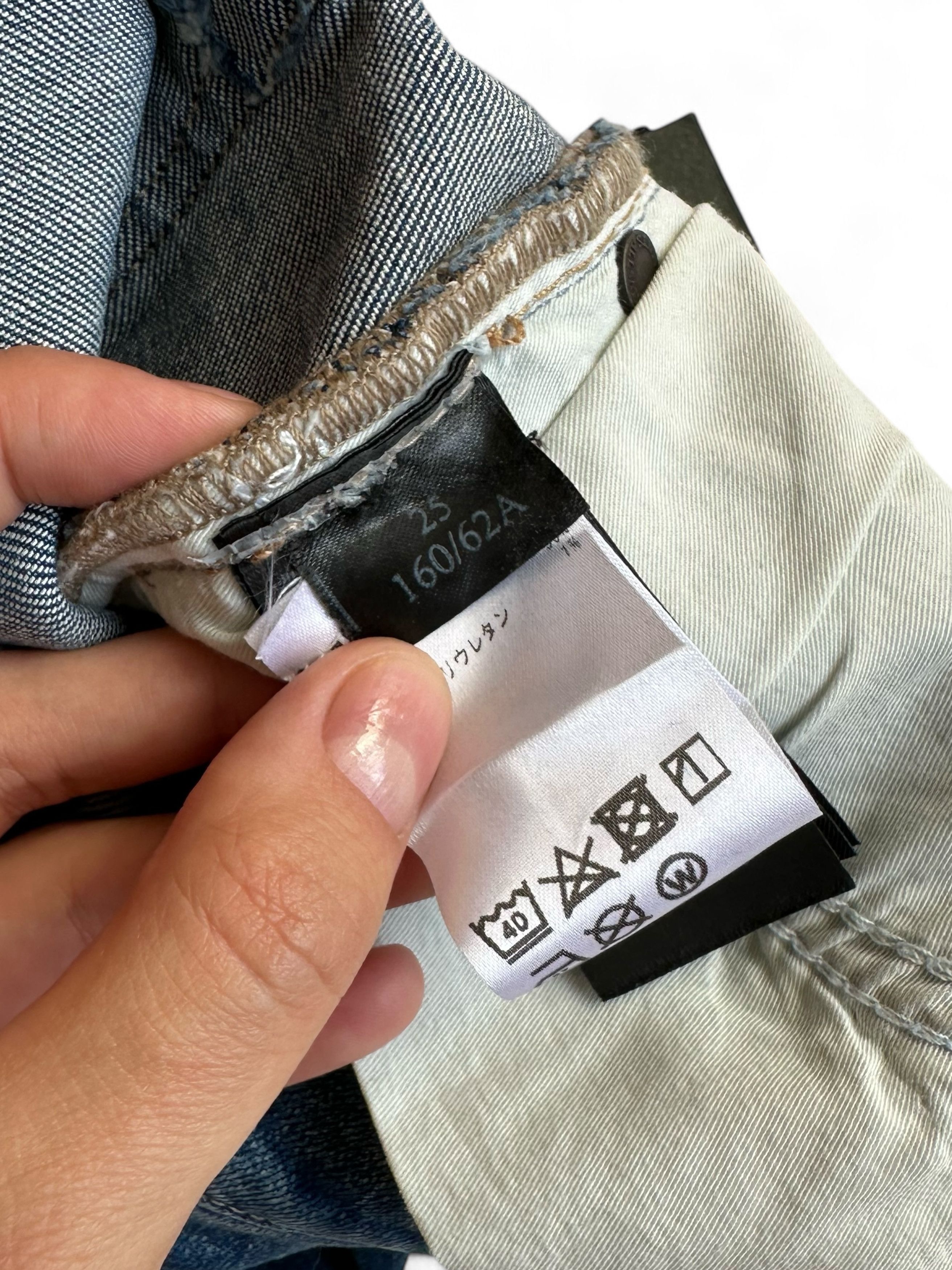 Allsaints Allsaints Blue Denim Skinny Jeans Size 25" / US 0 / IT 36 - 9 Thumbnail