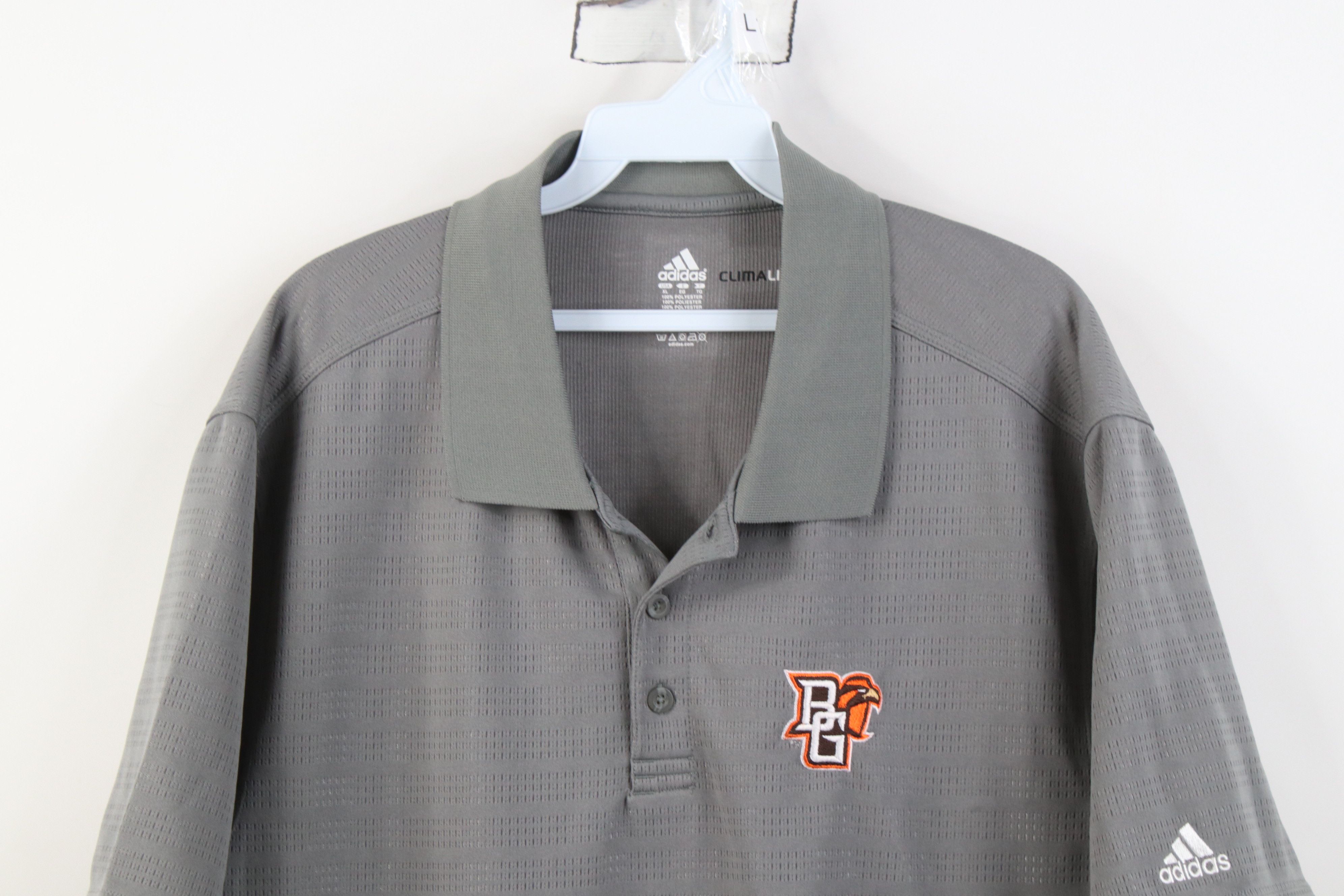 Adidas Adidas Bowling Green State University Football Golf Polo Size US XL / EU 56 / 4 - 2 Thumbnail