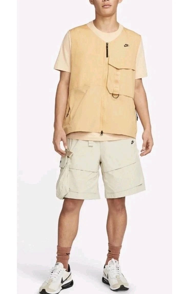 Nike Nike Tech Pack Tan Vest Attatchable Backpack Sportswear NEW Size US XL / EU 56 / 4 - 2 Thumbnail