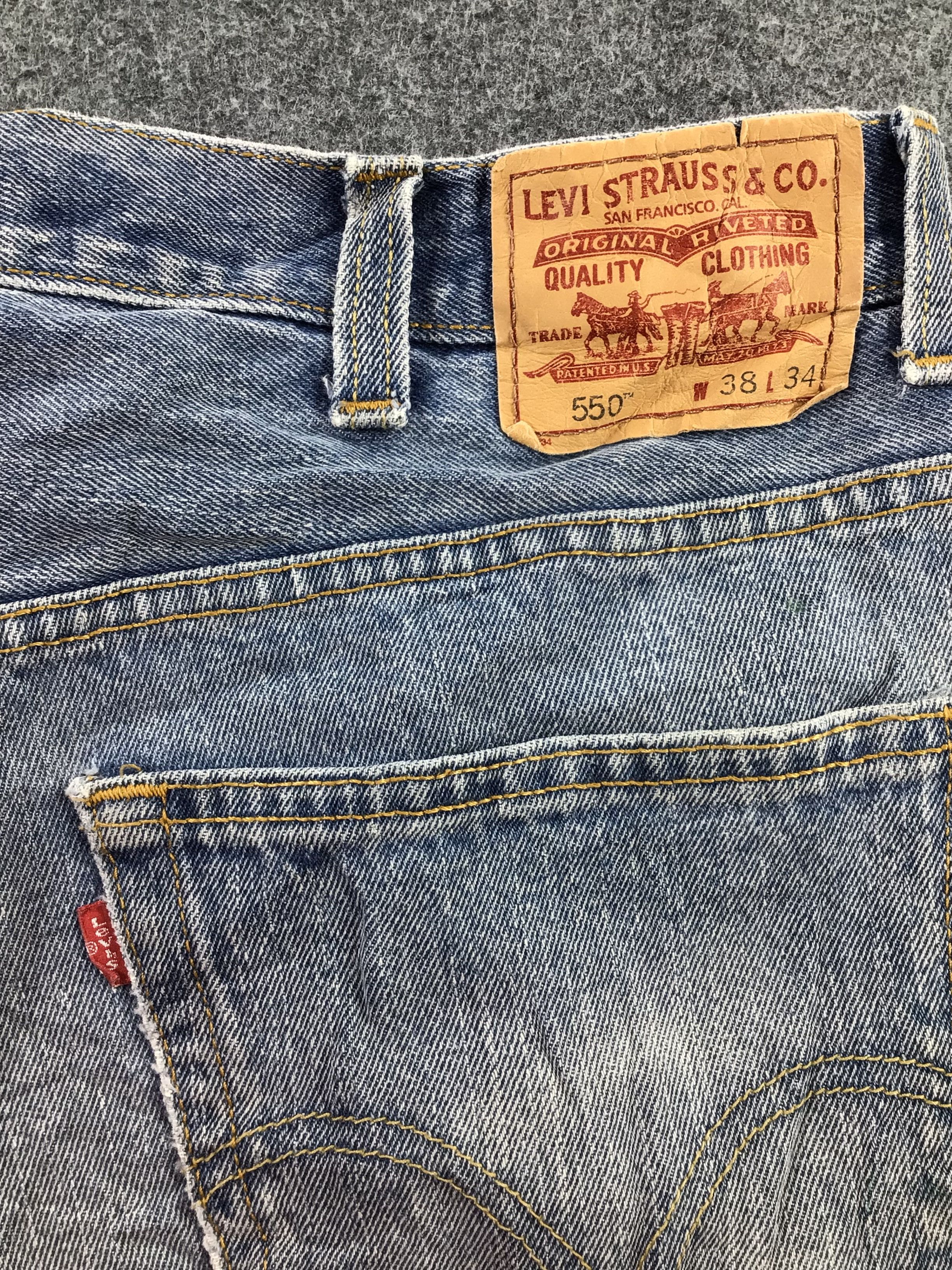 Levi's Vintage Levis 550 Jeans-J857 Size US 36 / EU 52 - 5 Thumbnail