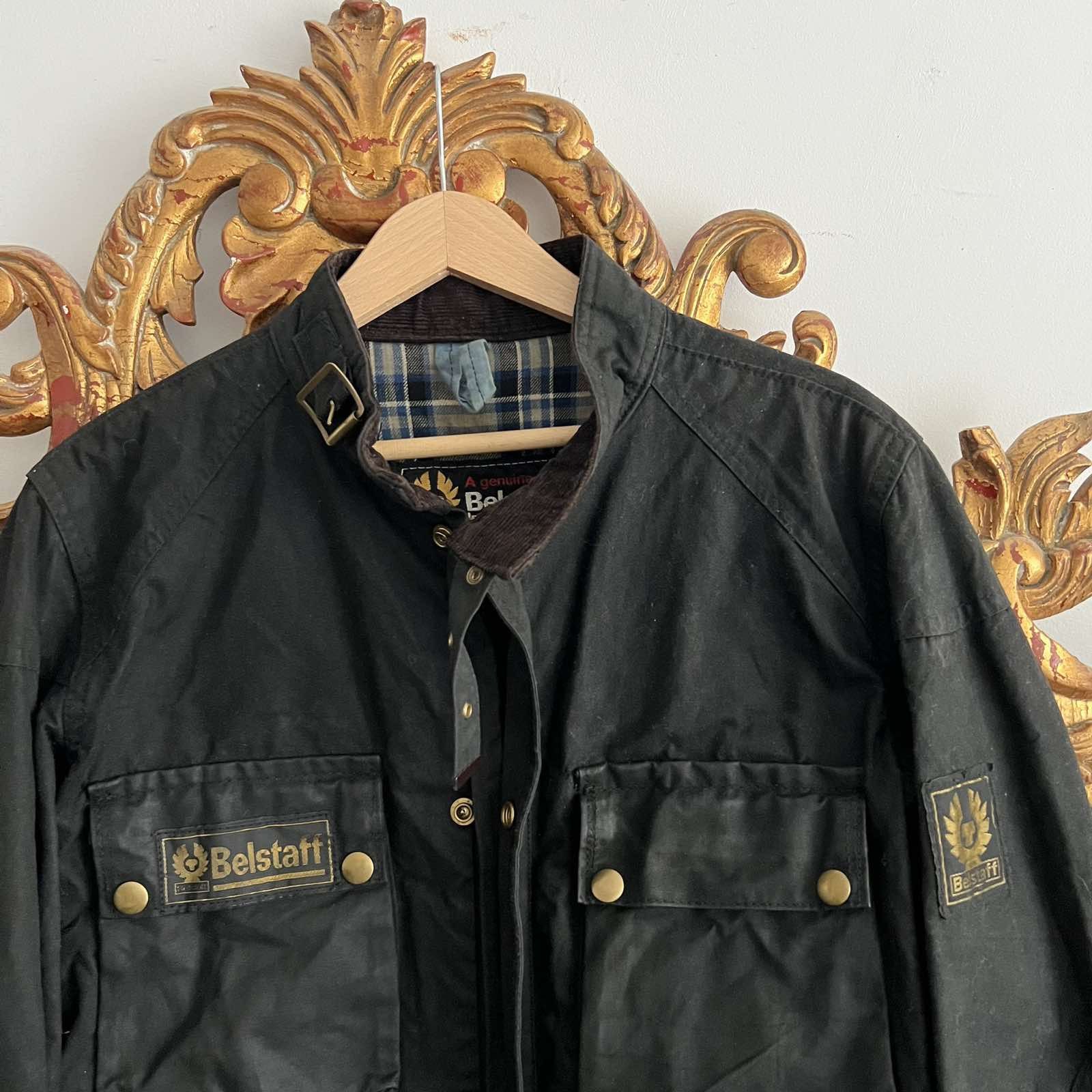 Belstaff Belstaff Wax Trialmaster Legend Black Jacket Sz M Size US M / EU 48-50 / 2 - 7 Thumbnail