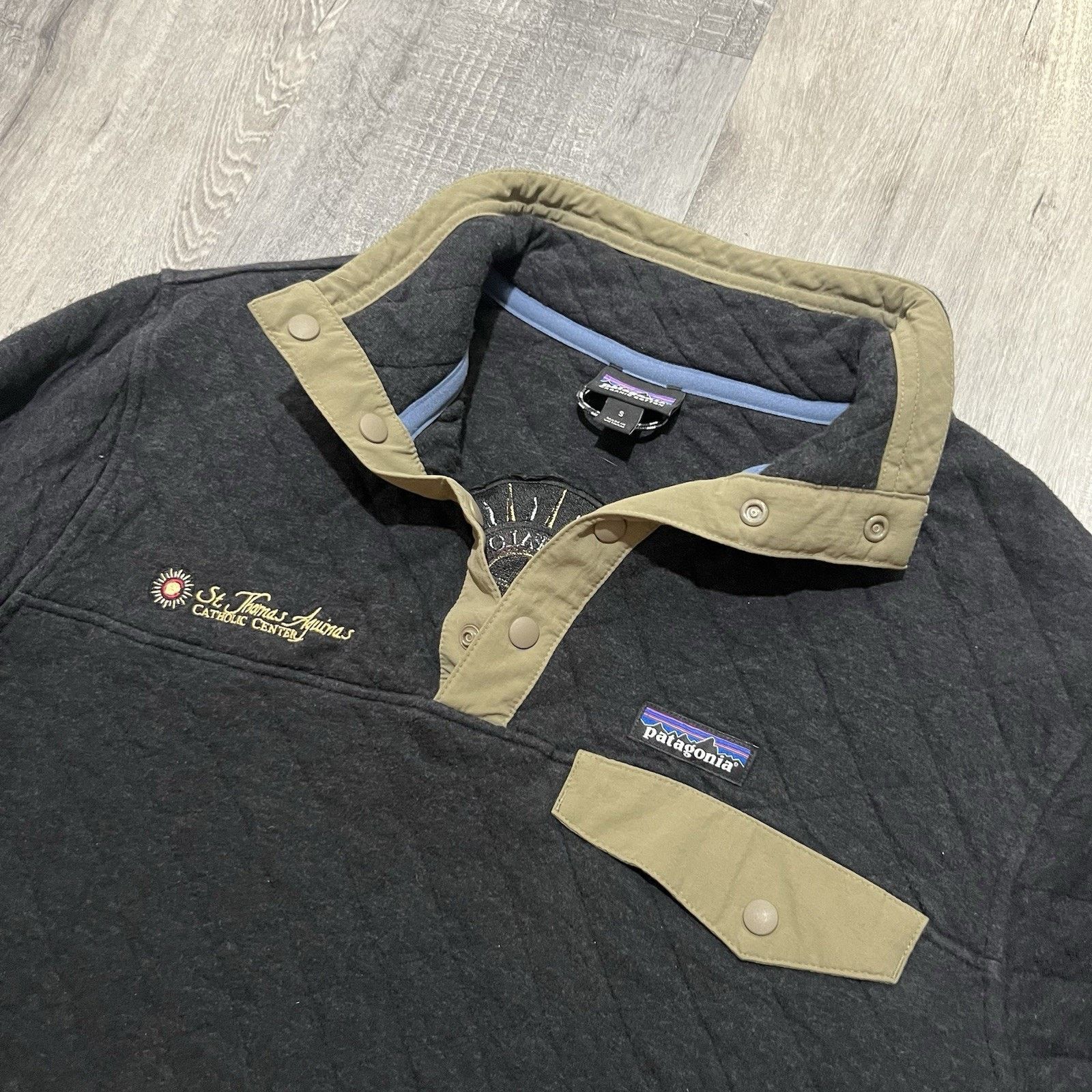 Patagonia Patagonia Snap T Fleece St Thomas Aquinas Sweatshirt Grey S Size US S / EU 44-46 / 1 - 3 Thumbnail