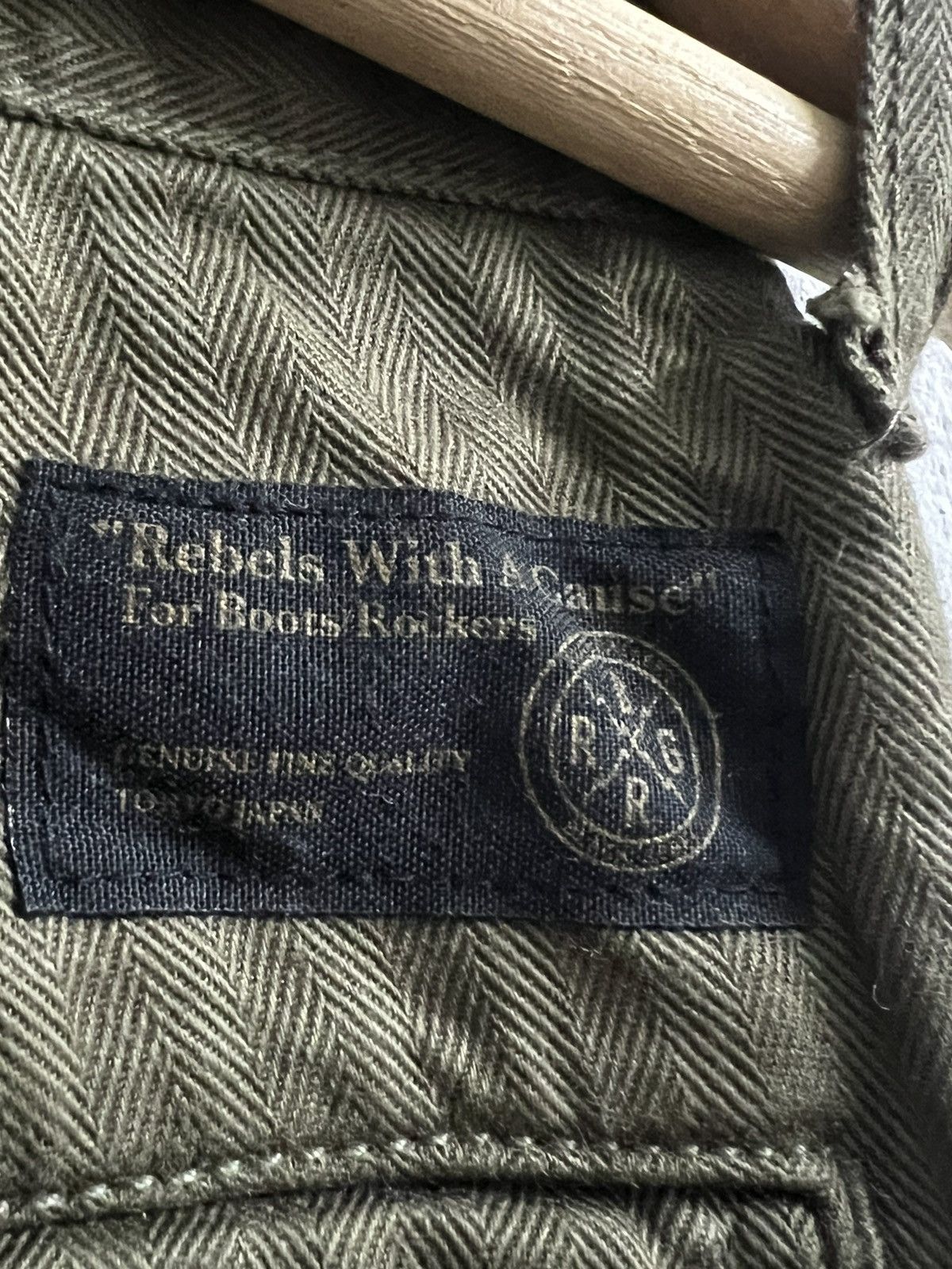 Japanese Brand Black rebel tactical pants Japan rare designer for sample Size US 32 / EU 48 - 4 Thumbnail