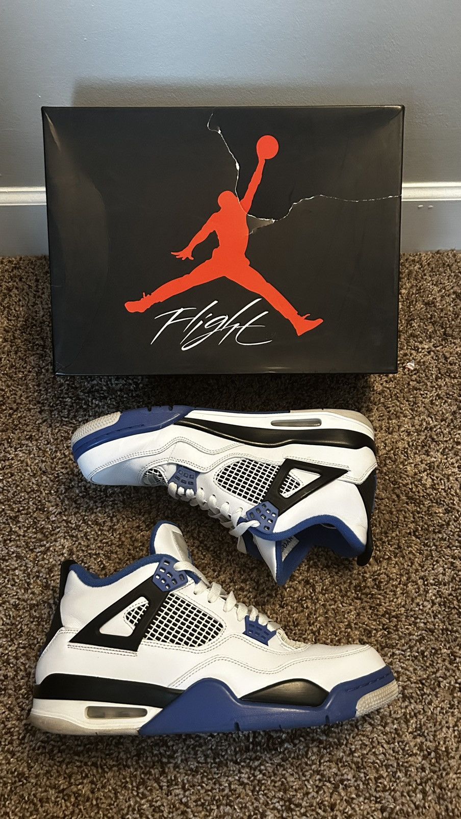 Jordan Brand Jordan 4 Retro Motorsport Size US 11 / EU 44 - 1 Thumbnail