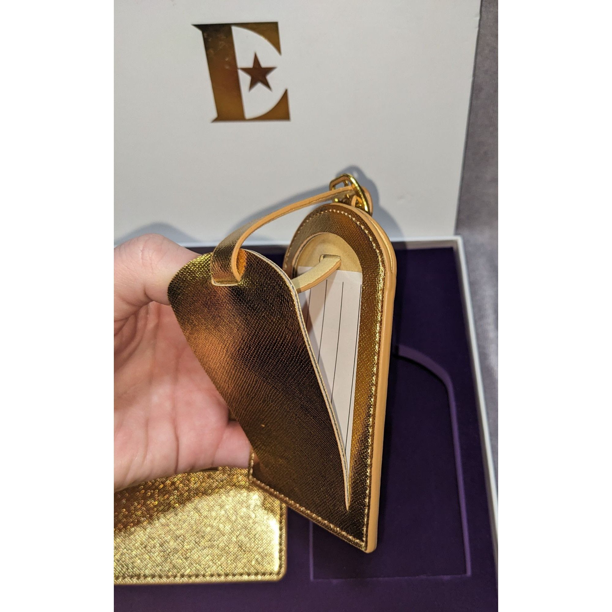 Other Goodbye Yellow Brick Road Elton John Gold Passport Holder & Size ONE SIZE - 5 Thumbnail