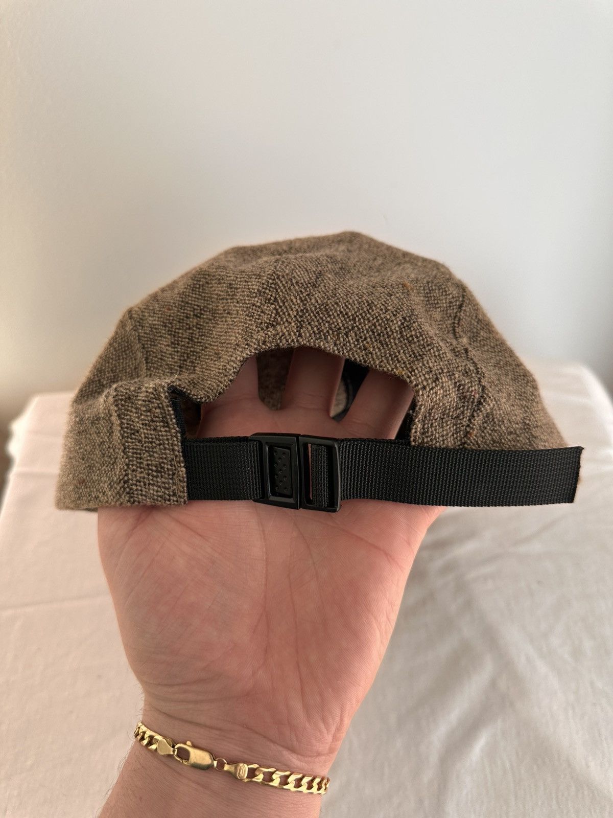 Golf le Fleur Golf Le Fleur brown Speckled wool camp cap Size ONE SIZE - 2 Thumbnail