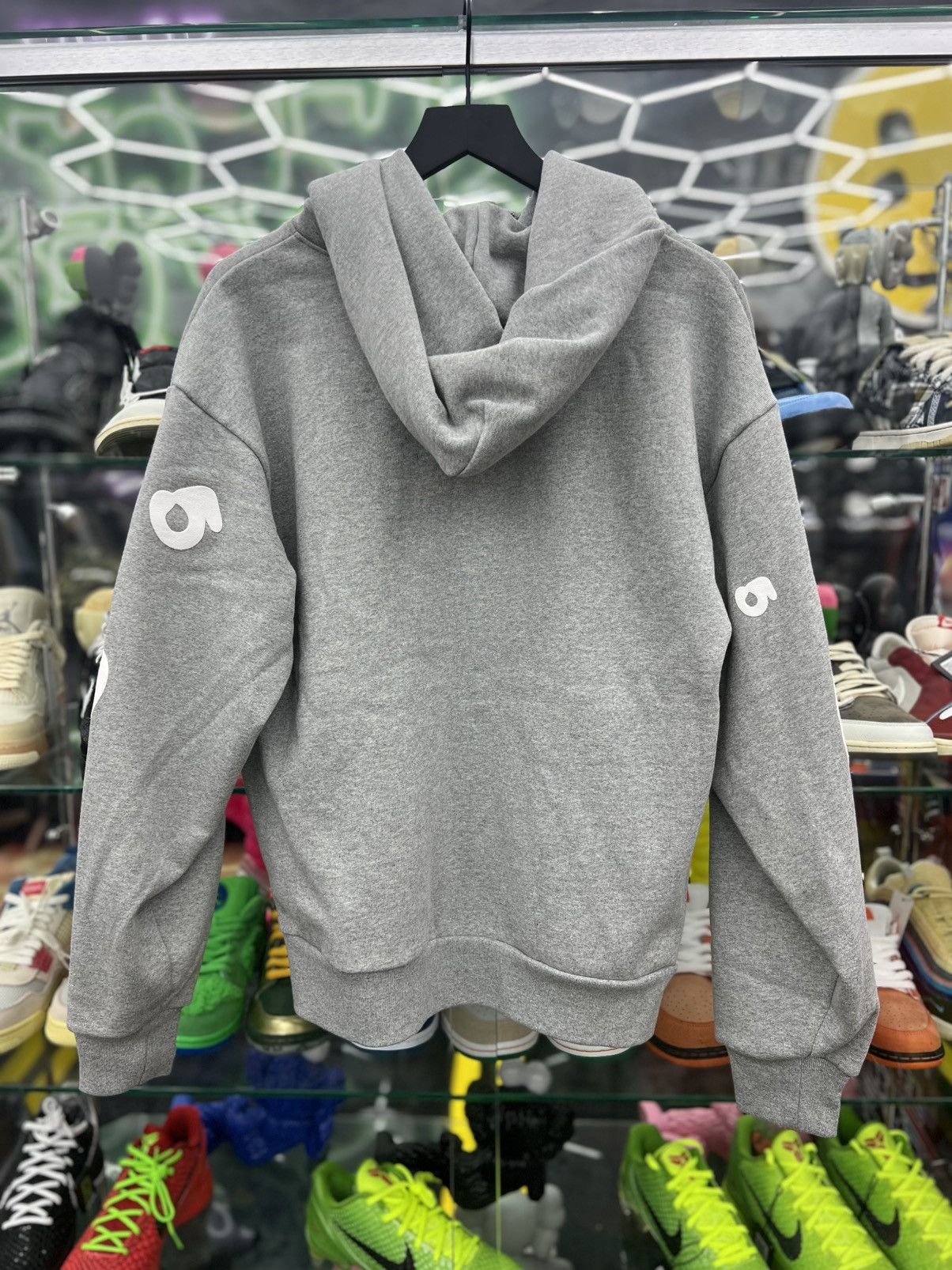 Spider Sp5der beluga hoodie dark grey heather | Grailed