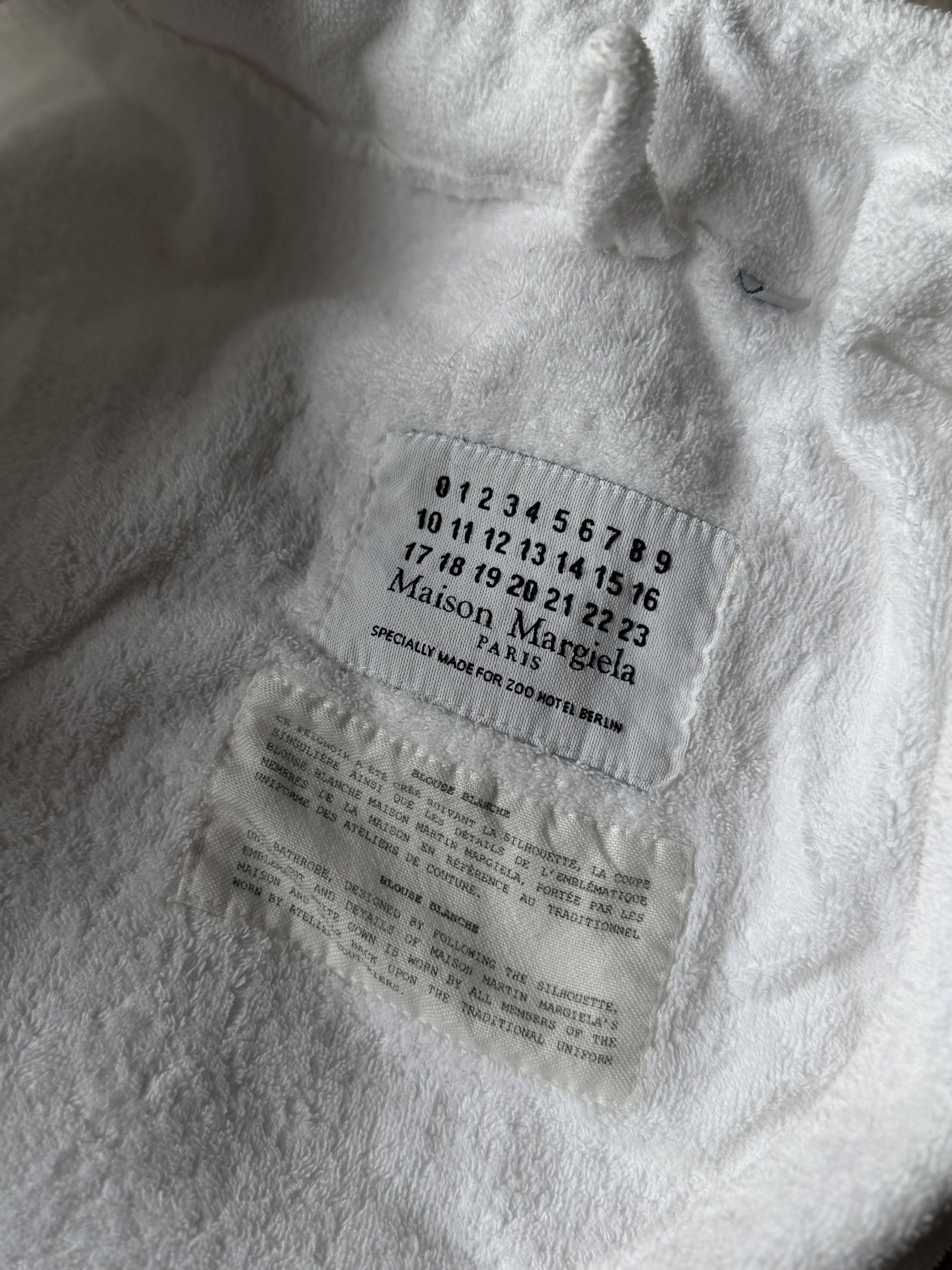 Maison Margiela bathrobe Maison Margiela x Hotel zoo Size 32 - 4 Thumbnail