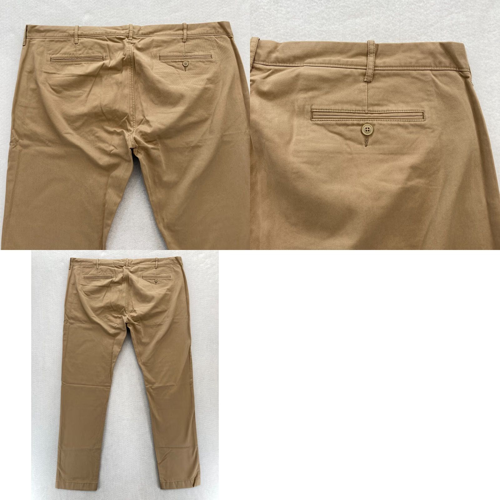 J.Crew J.Crew 484 Chino Pants Mens 44x34 Slim Fit Straight Leg Brown Preppy Casual NWT Size US 44 / EU 60 - 9 Thumbnail