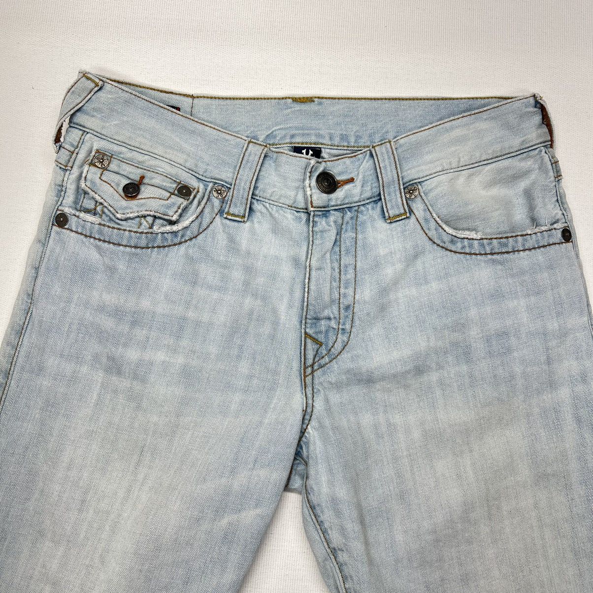 True Religion True Religion Jean Shorts Ricky Relaxed Straight Pocket Flap Size US 32 / EU 48 - 5 Thumbnail