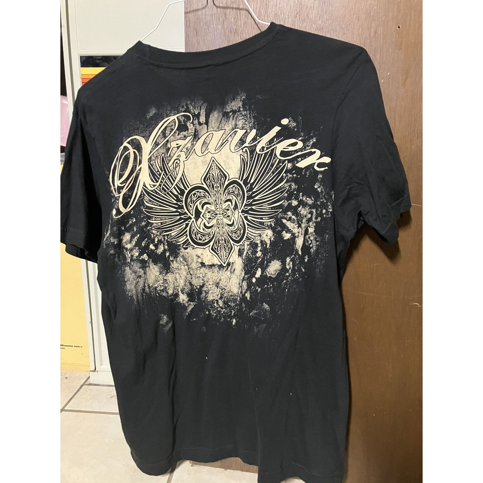 Other Vtg Xzavier AXR Mortis Angelus AOP Shirt M - Goth Cyber Y2K Size US M / EU 48-50 / 2 - 4 Thumbnail