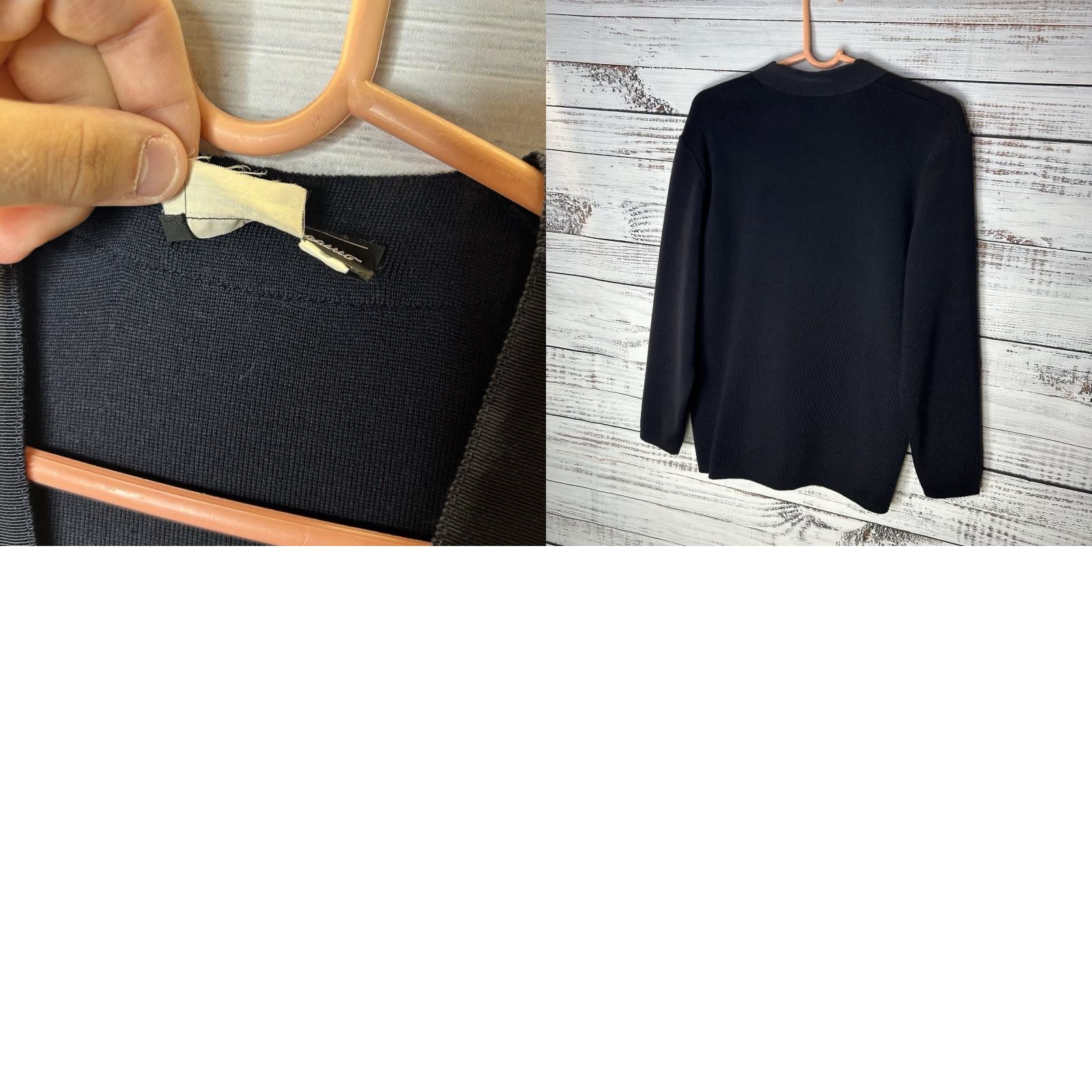 Salvatore Ferragamo VINTAGE Salvatore Ferragamo Navy Blue 100% Wool Cardigan Sweater Adult Small Navy Blue Wool Cardigan Women/Sweater Vintage Ferragamo Cardigan Size S / US 4 / IT 40 - 9 Thumbnail