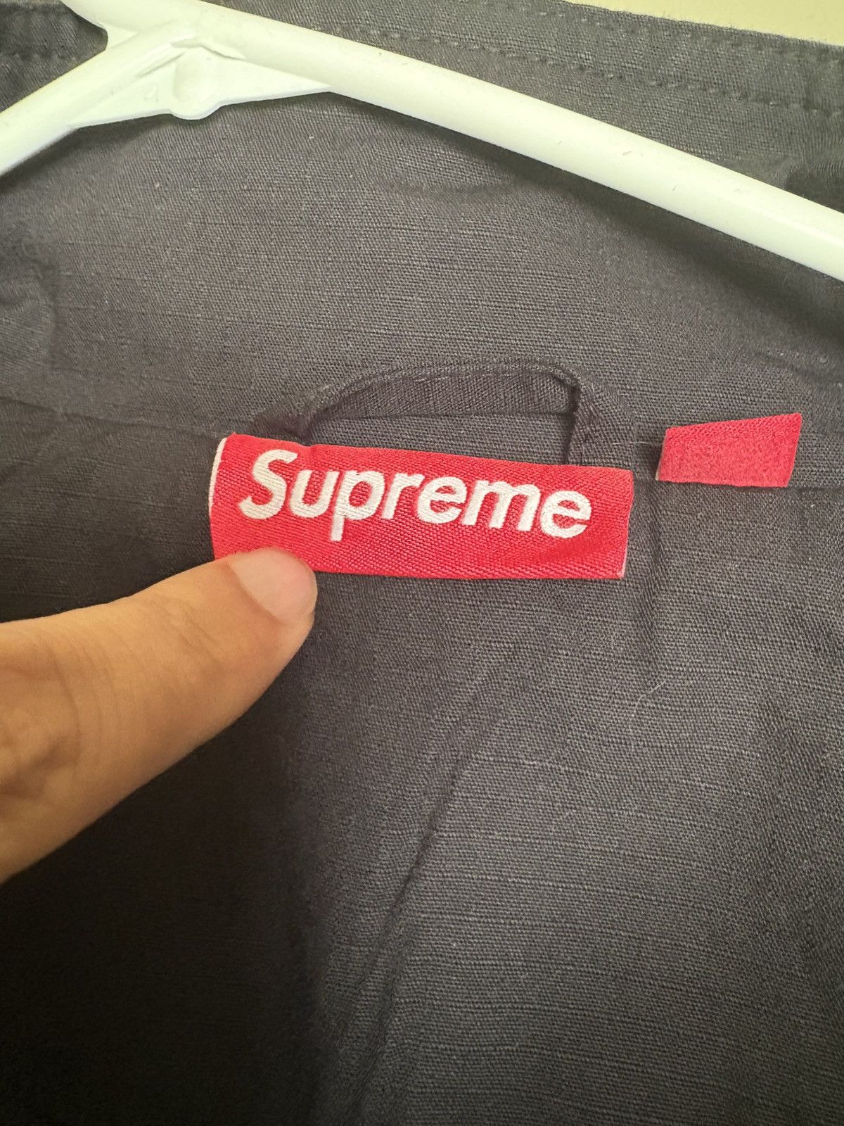 Supreme Supreme Spellout Embroidered Ripstop Track Jacket FW25 Size US M / EU 48-50 / 2 - 4 Thumbnail