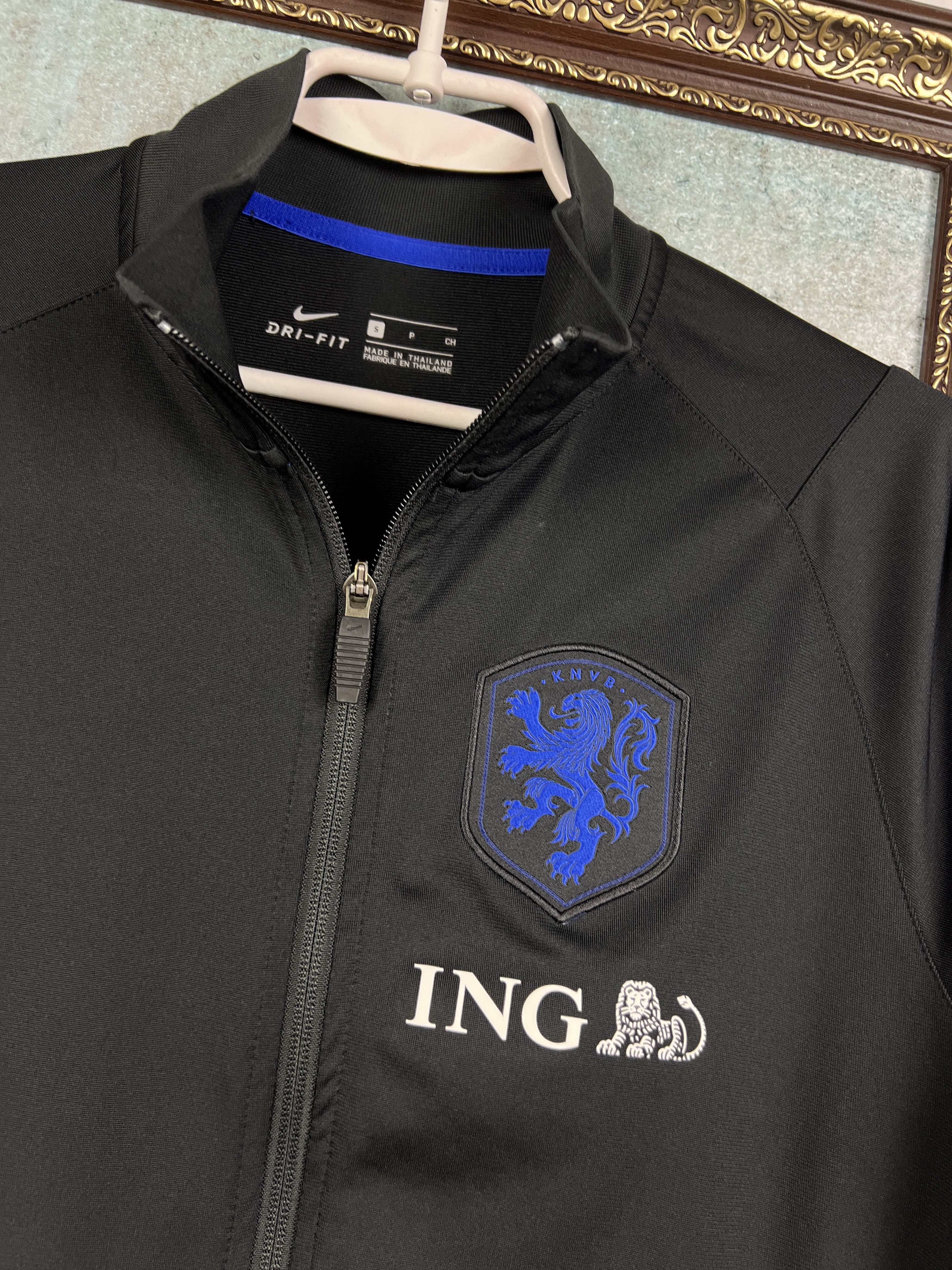 Nike Netherlands Football Jacket Holland Soccer Track Top Zip Size US S / EU 44-46 / 1 - 3 Thumbnail