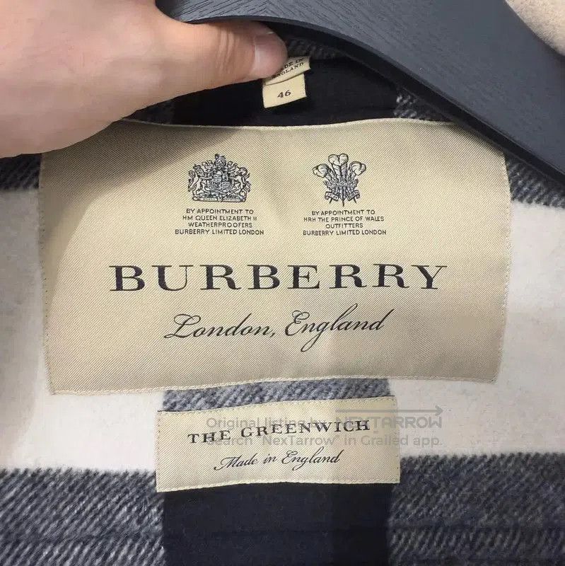 Burberry Burberry Winter Navy Wool Blend Long Coat. Size US M / EU 48-50 / 2 - 3 Thumbnail