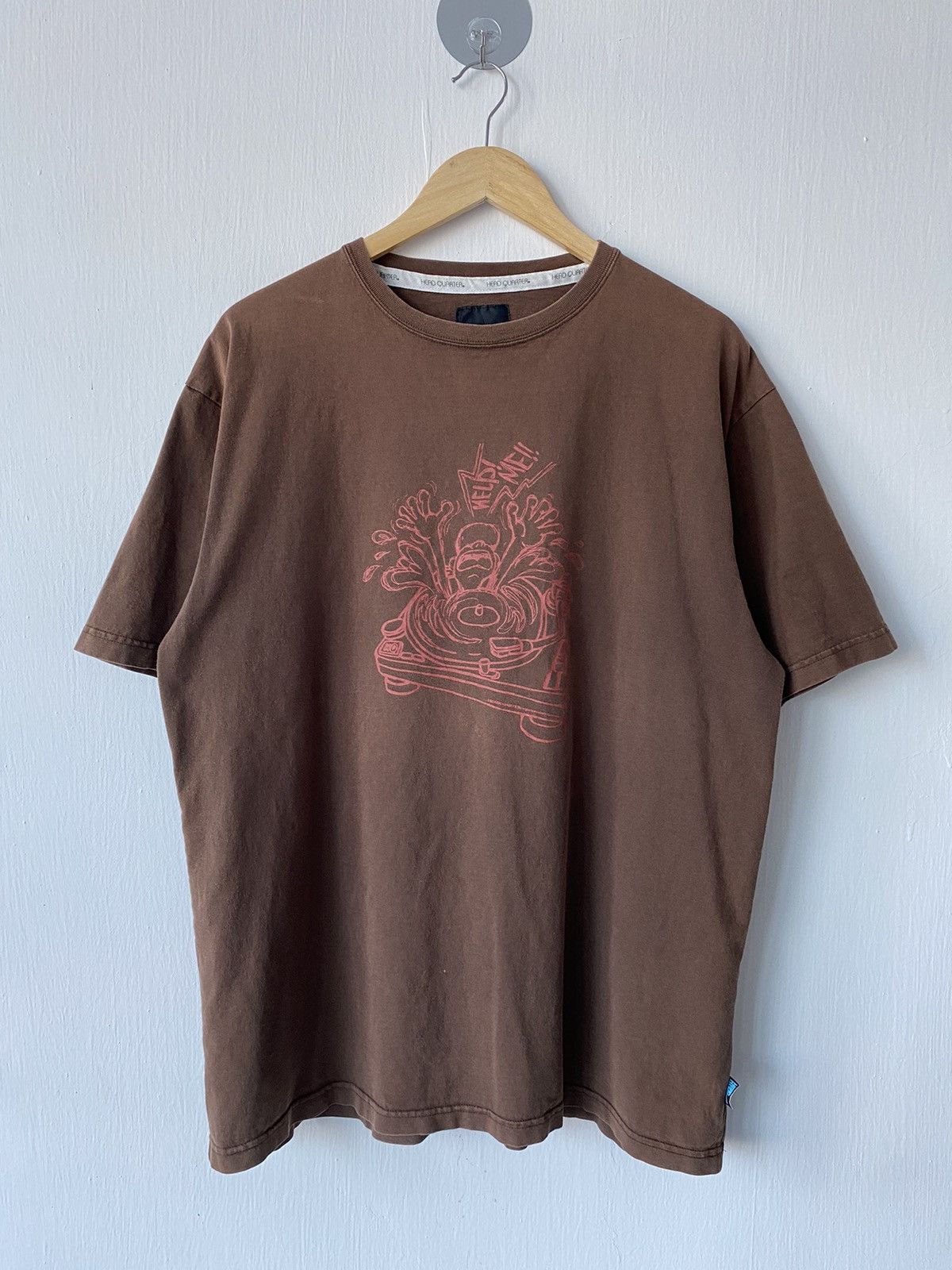 Vintage Head Quarter T-shirt Size US XL / EU 56 / 4 - 1 Thumbnail