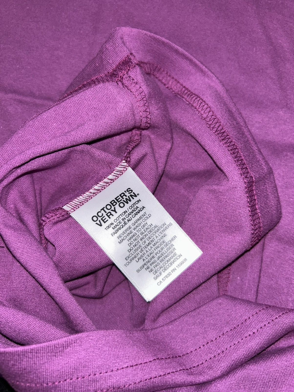 October's Very Own Grape Classic Owl Tshirt Size US L / EU 52-54 / 3 - 5 Thumbnail