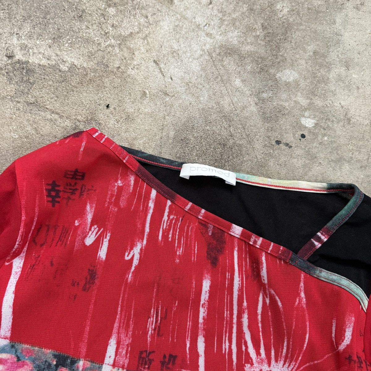 Japanese Brand Vintage Y2K Promod Japanese Printed Long Sleeve Size S / US 4 / IT 40 - 4 Thumbnail