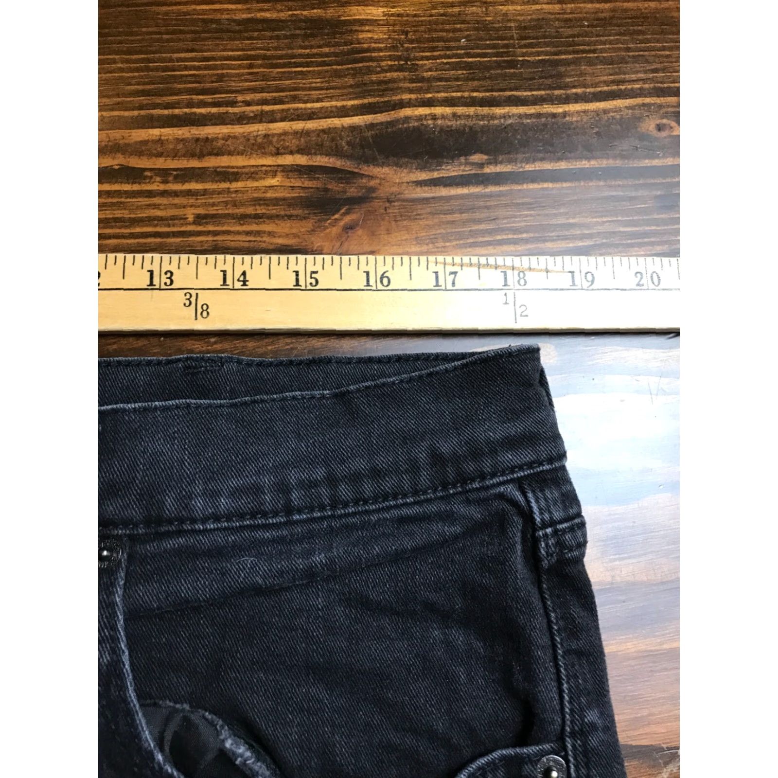 Vintage St John's Bay Denim Jeans Men Slim Straight 36X32 Black Comfort Pockets Modern Vintage No Size US 36 / EU 52 - 6 Thumbnail