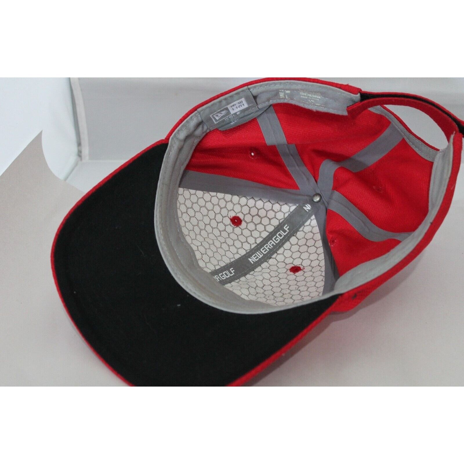 New Era NEW ERA GOLF Logo StrapBack Hat/Cap Red OSFM Sports Gorpcore Size ONE SIZE - 7 Thumbnail