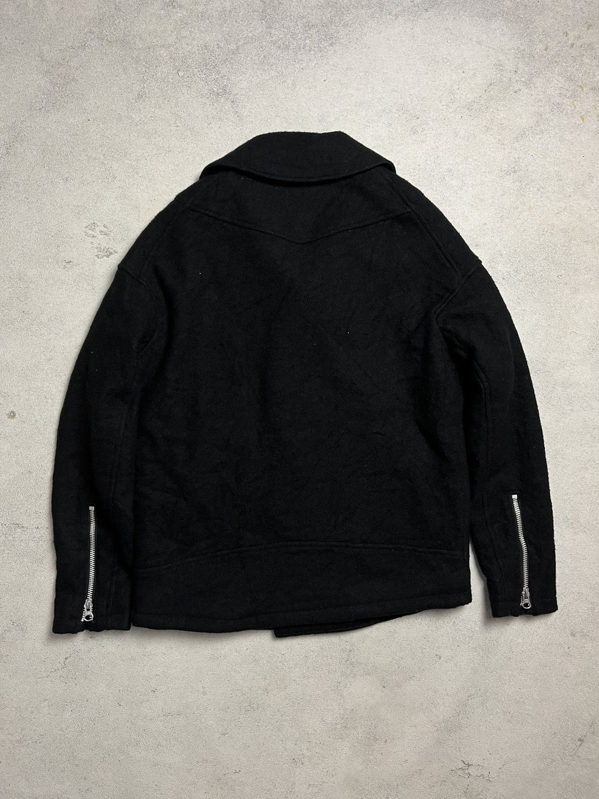 CABANE de ZUCCa × Issey Miyake Vintage Cabane De Zucca Wool Jacket Size US M / EU 48-50 / 2 - 4 Thumbnail