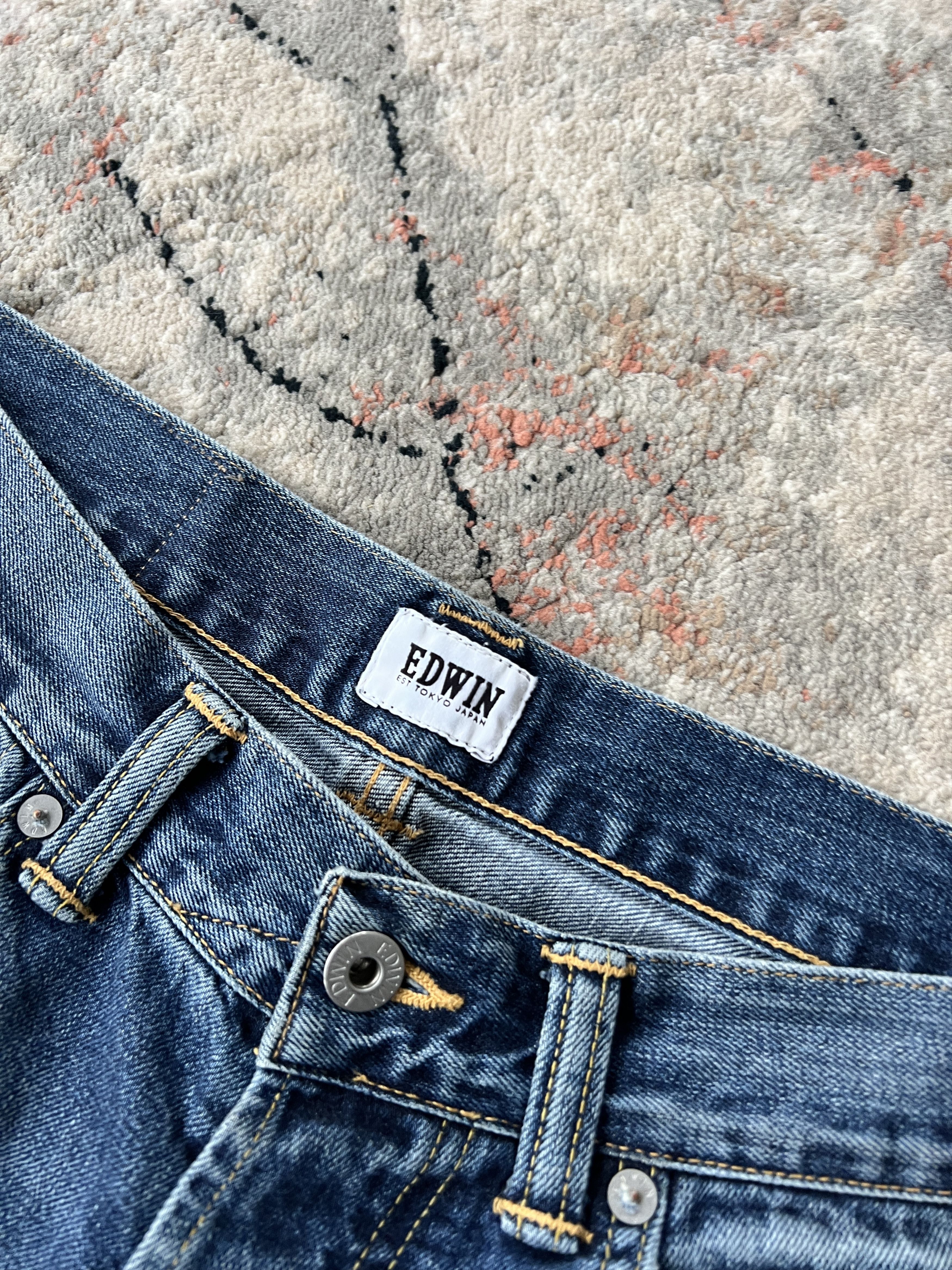 Edwin Edwin ED-80 Slim Tapered Denim Pants Size US 32 / EU 48 - 11 Thumbnail