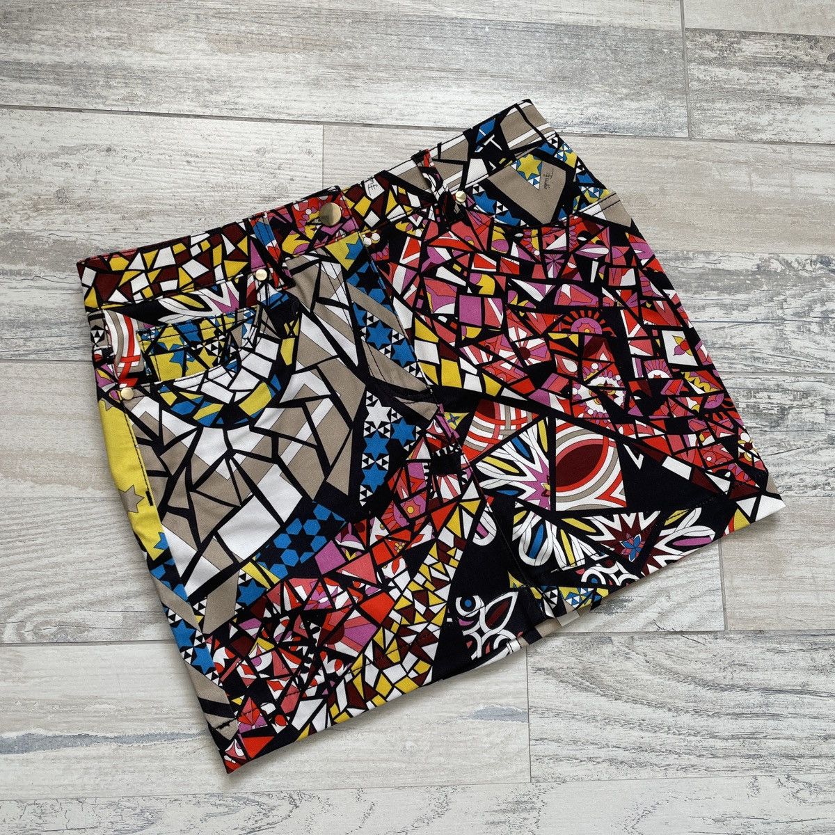 Emilio Pucci Emilio Pucci Mosaico print Skirt Size 27" / US 4 / IT 40 - 1 Thumbnail