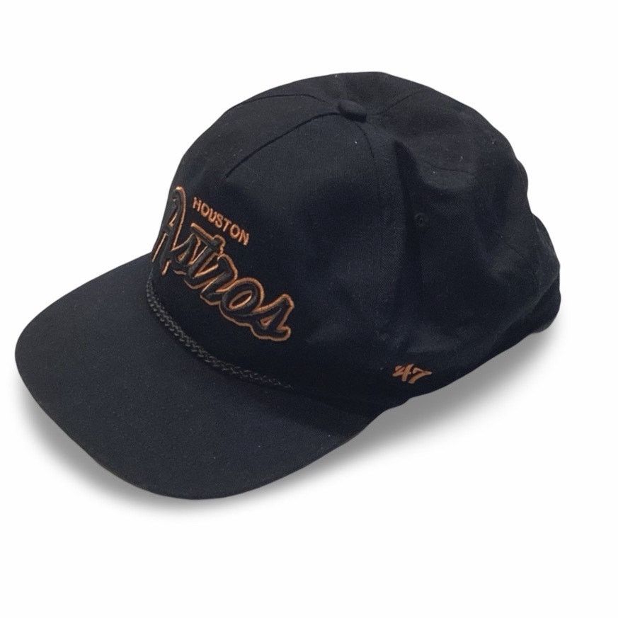 47 Men's Houston Astros '47 Hitch Snapback Hat Size ONE SIZE - 4 Thumbnail