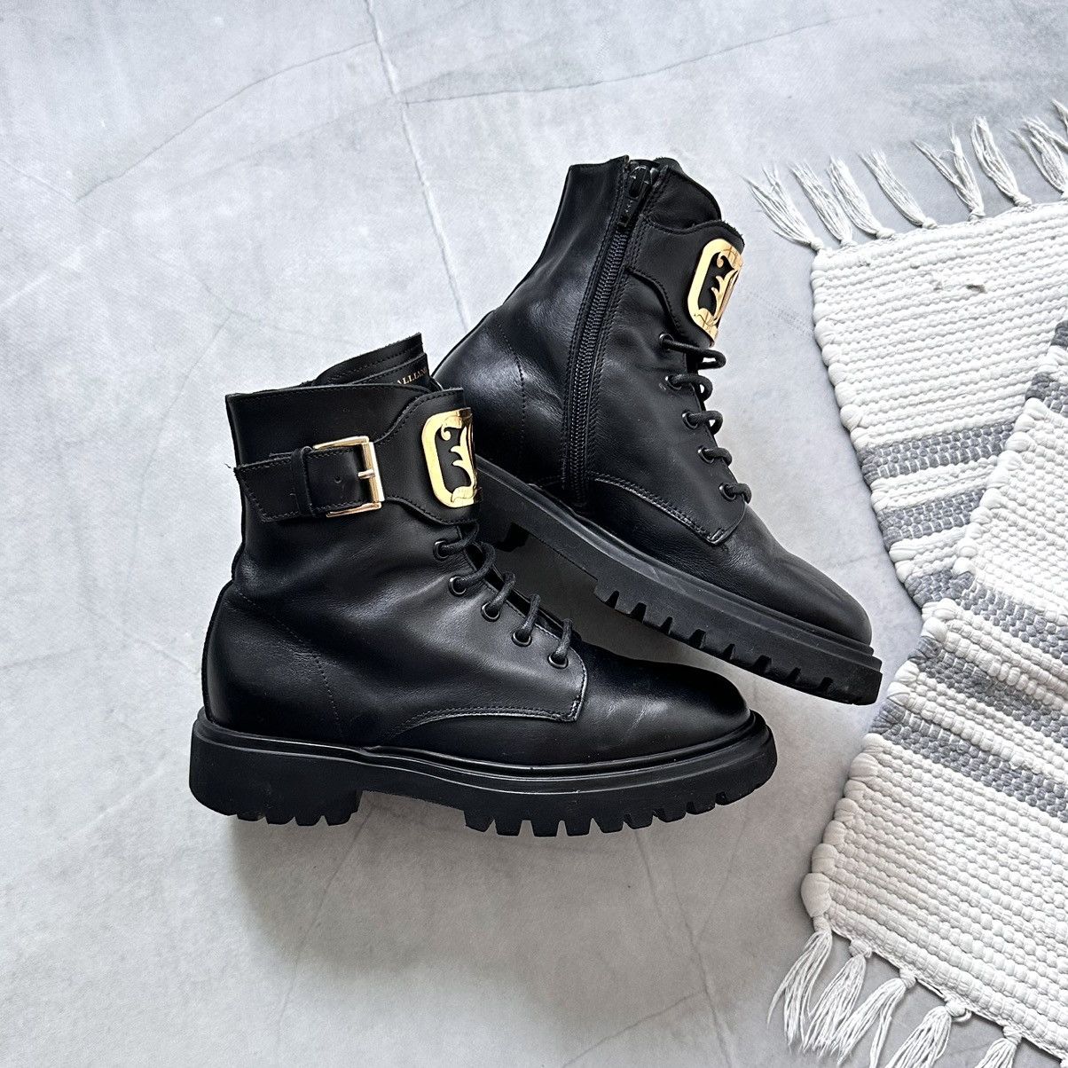 Dirk Bikkembergs John Galliano Combat Boots Military As 98 Moma Style Size US 6 / IT 36 - 1 Thumbnail