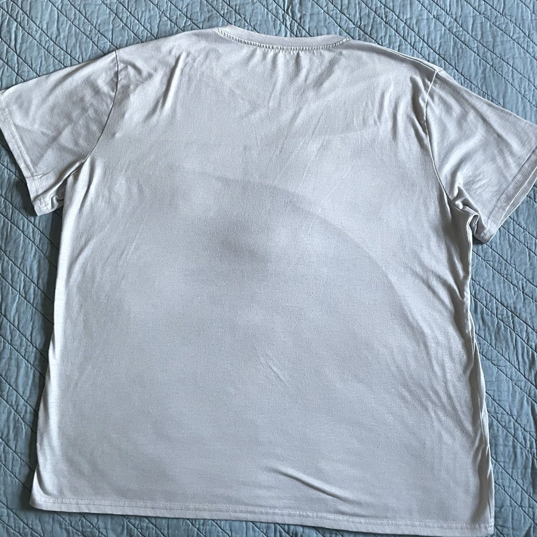 Alife VINTAGE Unbranded Guitar T-shirt Mens 2XL Gray Short Sleeve Crew Neck Graphic Print Rock 90s Band Music Shirt Mens Size US XXL / EU 58 / 5 - 5 Thumbnail