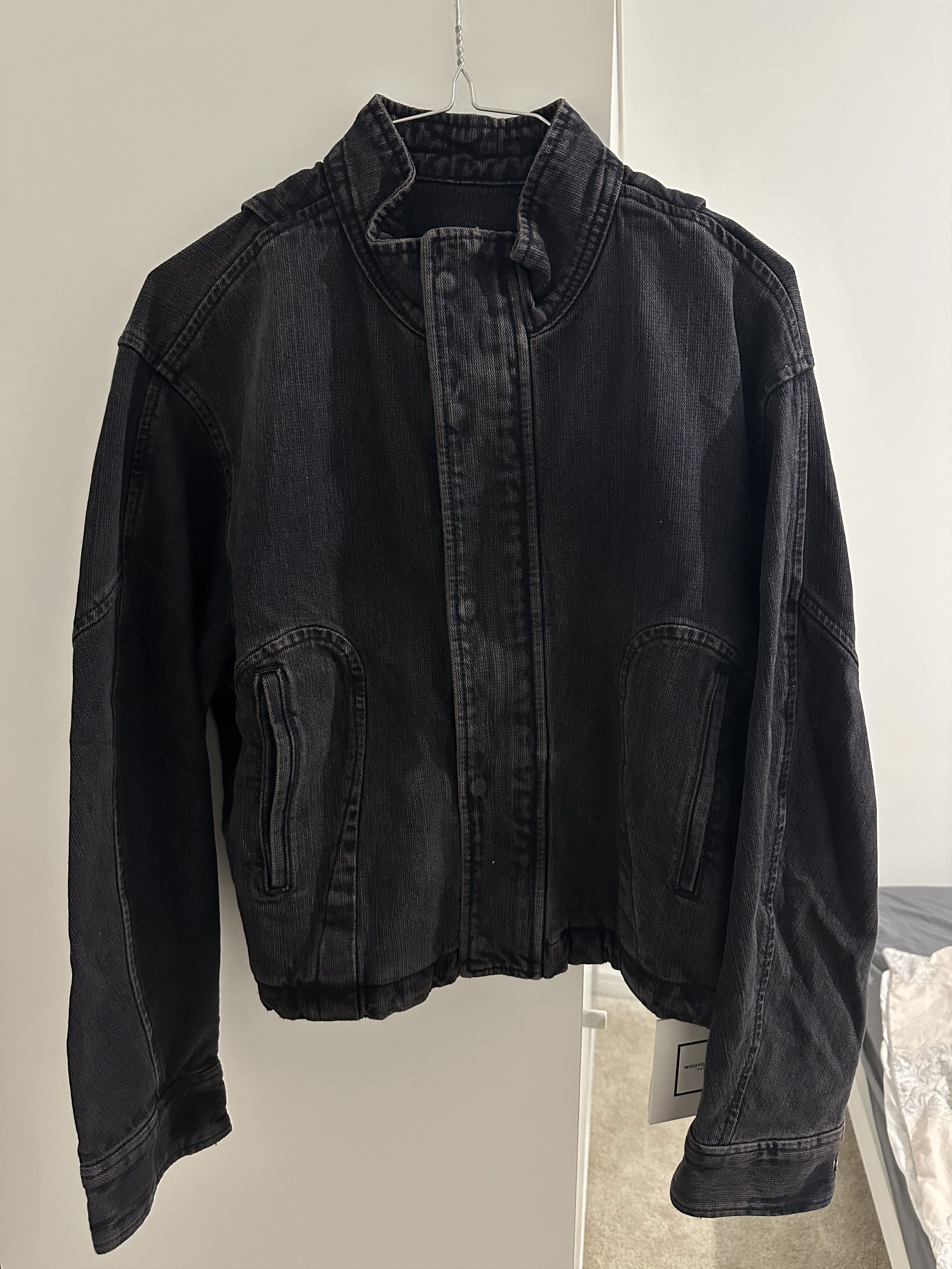 Wooyoungmi Wooyoungmi Black Denim Jacket Size XS / US 0-2 / IT 36-38 - 3 Thumbnail