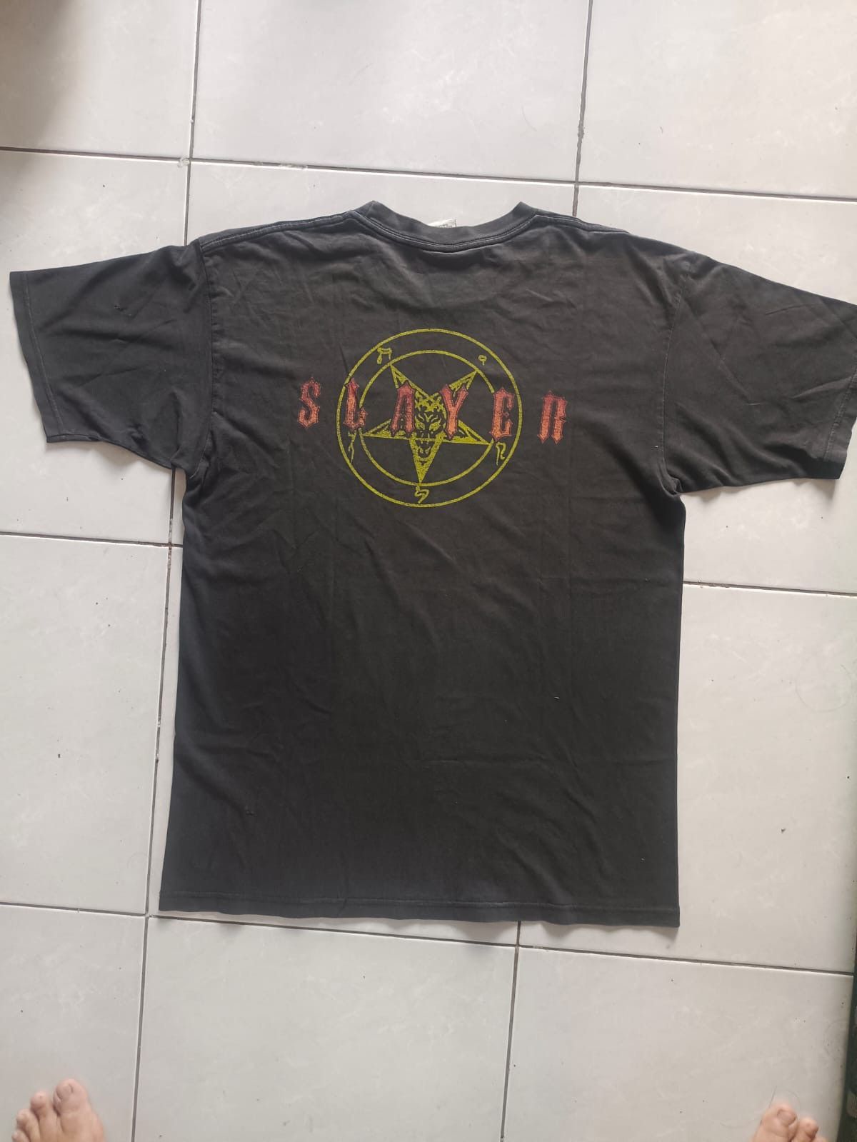 Band Tees Vintage Rare Slayer 2003 Album Tour Thrash Metal Band Size US L / EU 52-54 / 3 - 3 Thumbnail