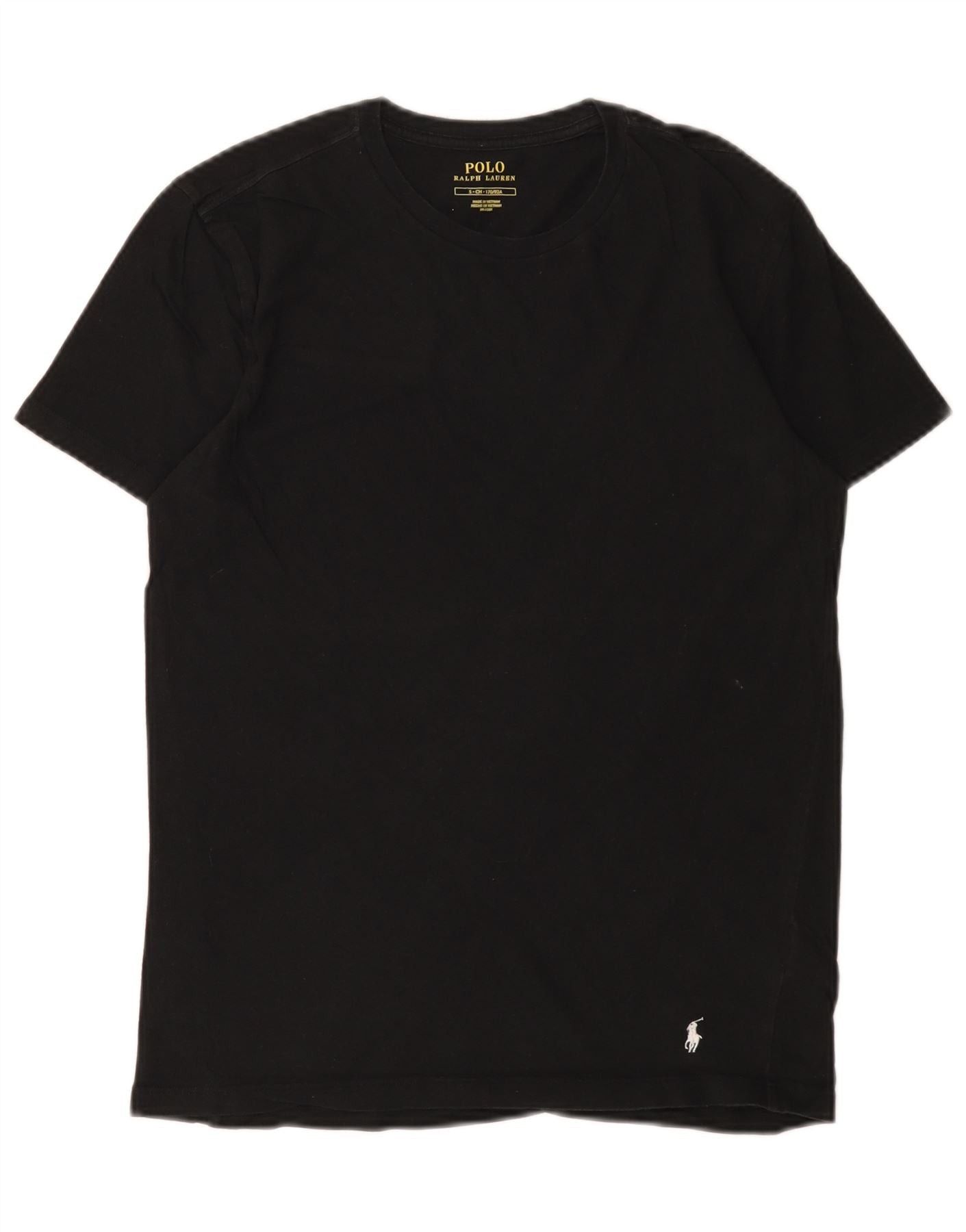 Polo Ralph Lauren Mens T-Shirt Top Small Black Cotton Size US S / EU 44-46 / 1 - 1 Thumbnail