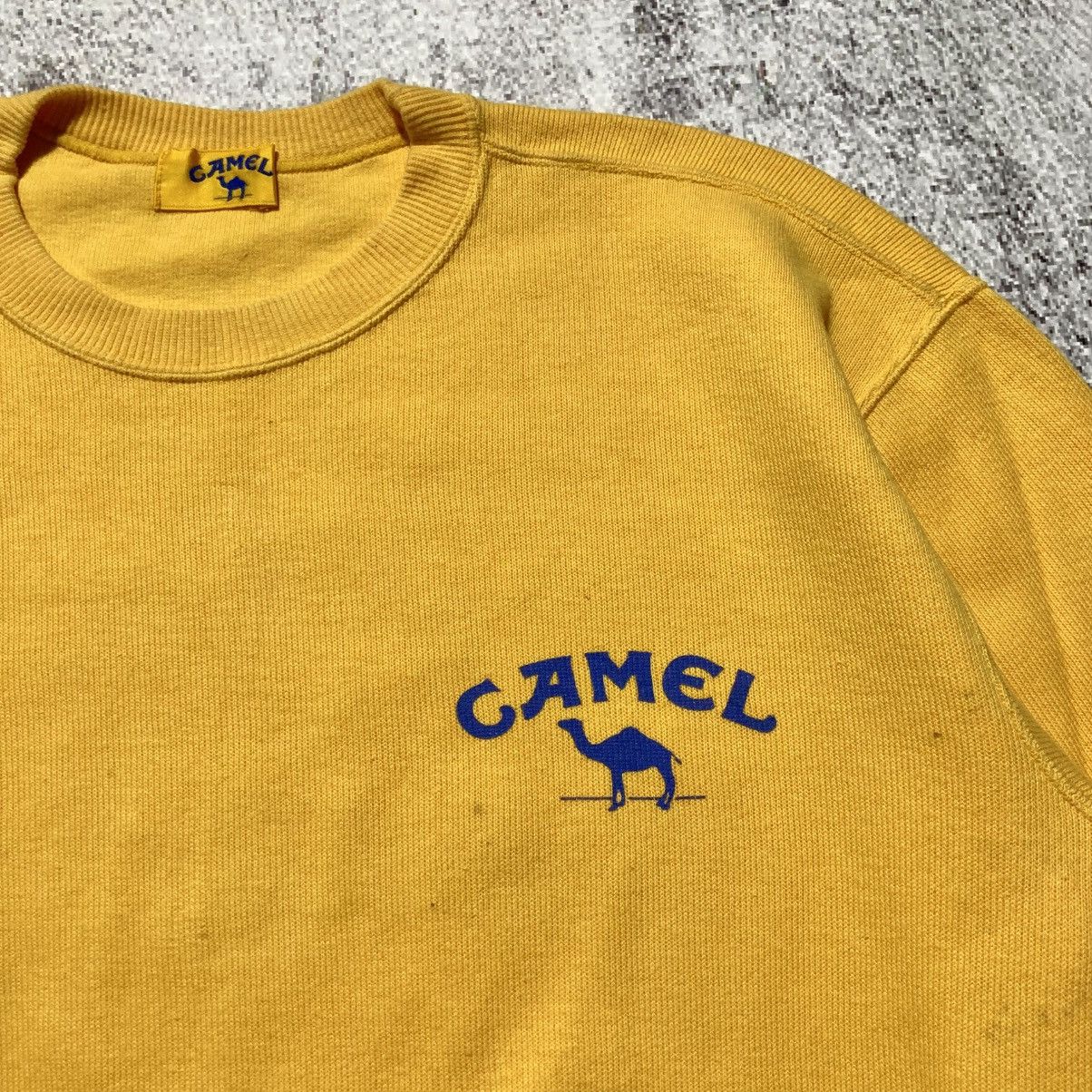 Honda Vintage 80s Camel F1 Team Lotus Honda Crewneck Yellow Size US XL / EU 56 / 4 - 9 Thumbnail