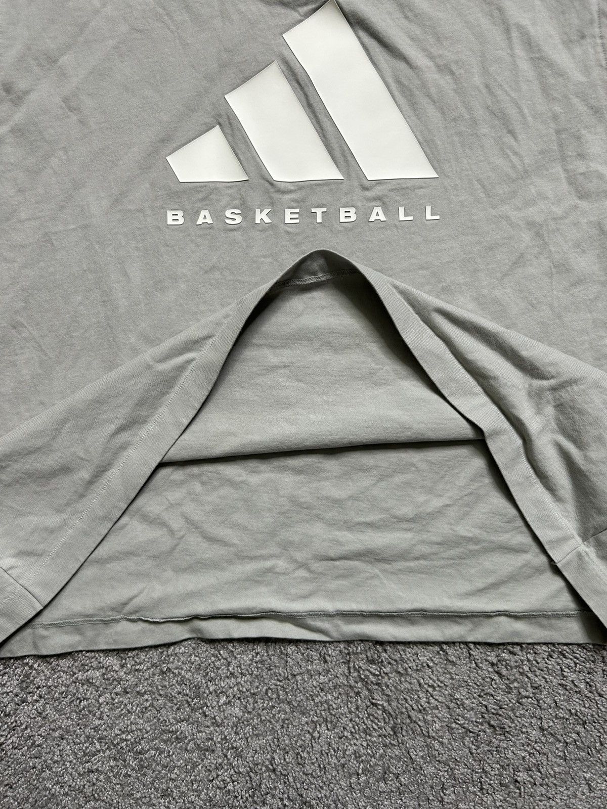 Adidas Adidas Basketball Sleeveless Shirt Cut Off Puff Size US L / EU 52-54 / 3 - 3 Thumbnail