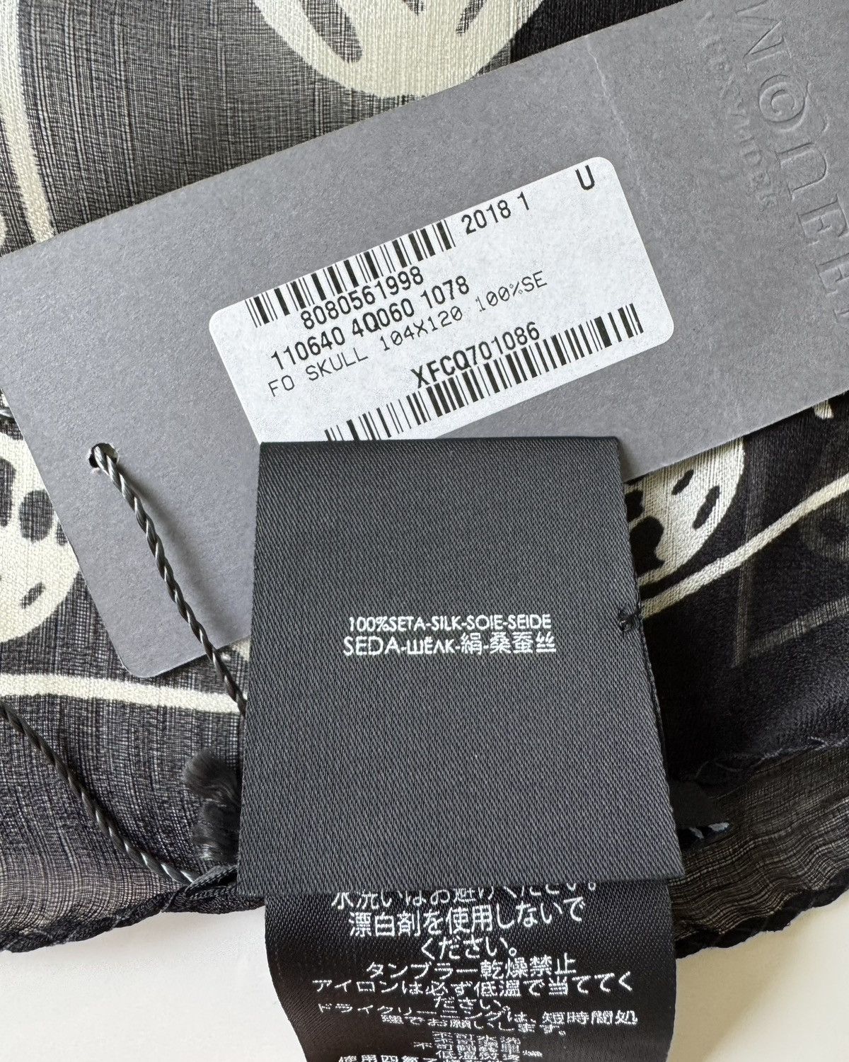 Alexander McQueen Alexander McQueen Skull Scarf Size ONE SIZE - 11 Thumbnail