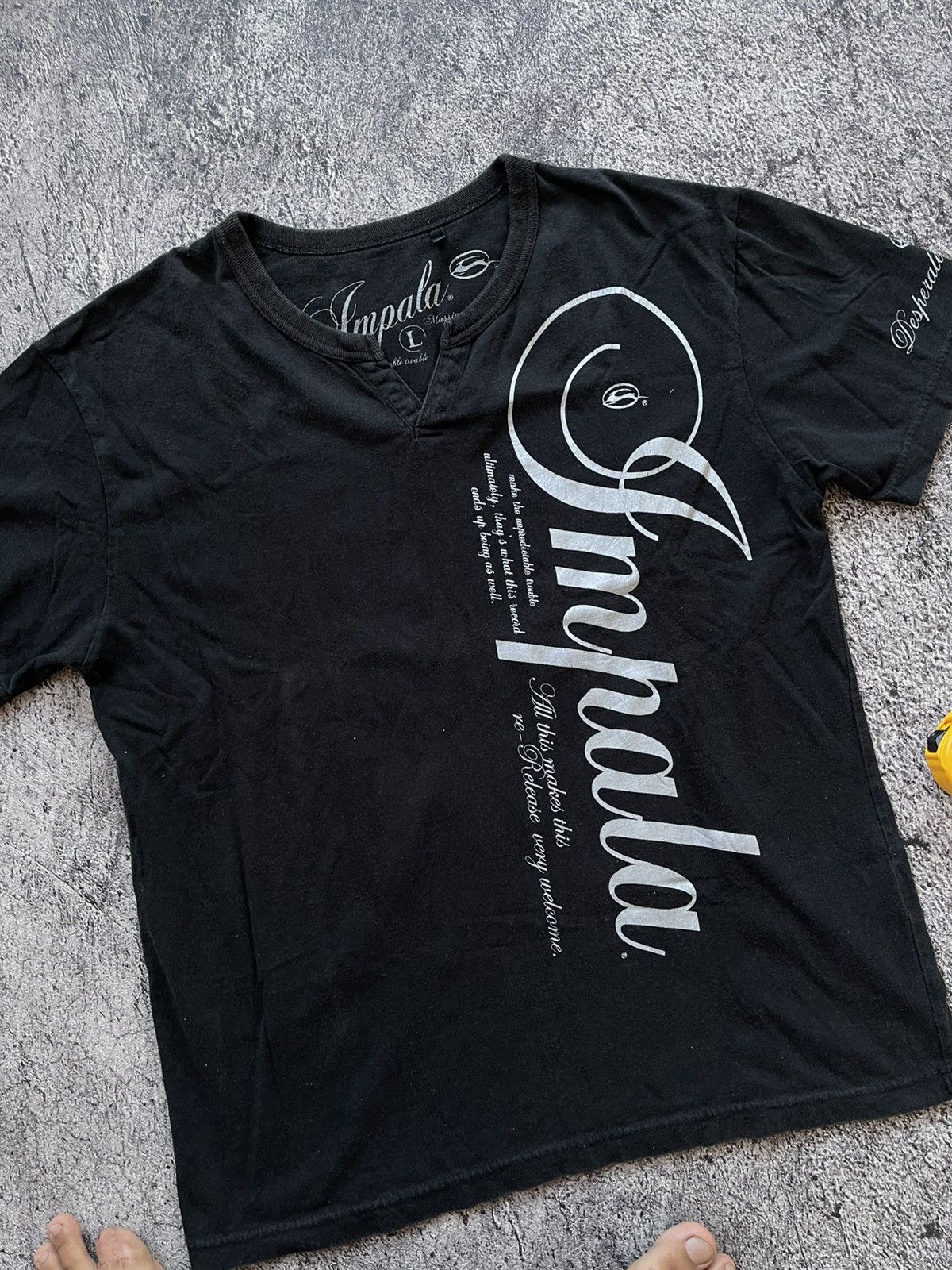 Japanese Brand Y2K Impala poem ifsixwasnine style tshirt Size US L / EU 52-54 / 3 - 4 Thumbnail