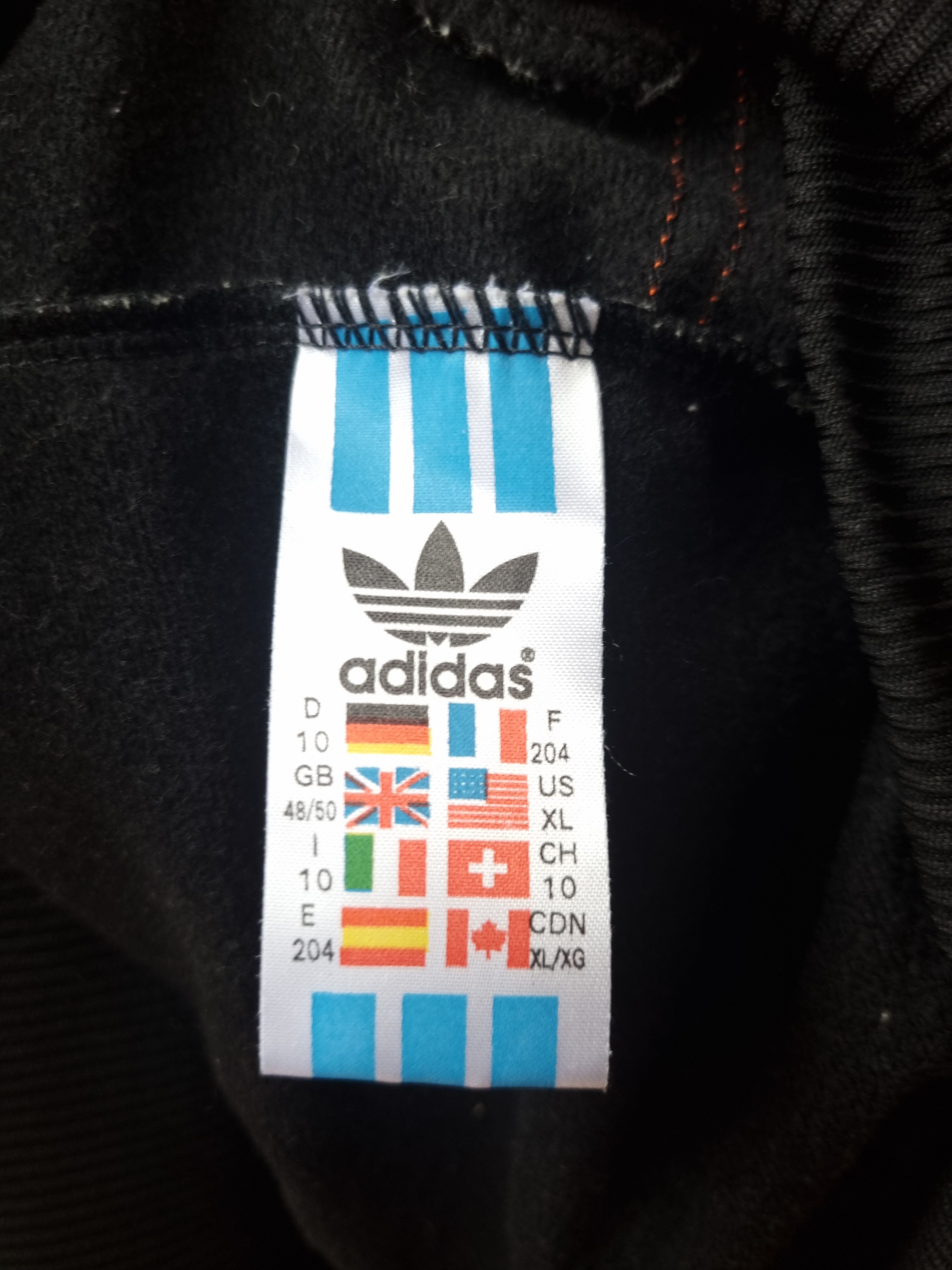 Adidas × Vintage Adidas Originals 90s Track Jacket / Zip-Hoodie Size US XL / EU 56 / 4 - 7 Thumbnail