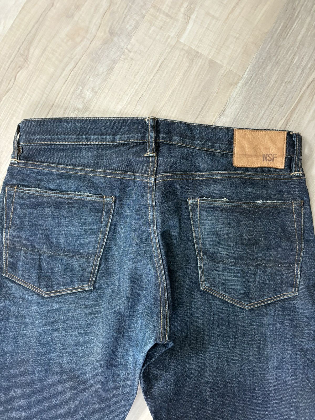NSF 2000s straight fit Japanese Selvedge Denim Size US 32 / EU 48 - 2 Thumbnail