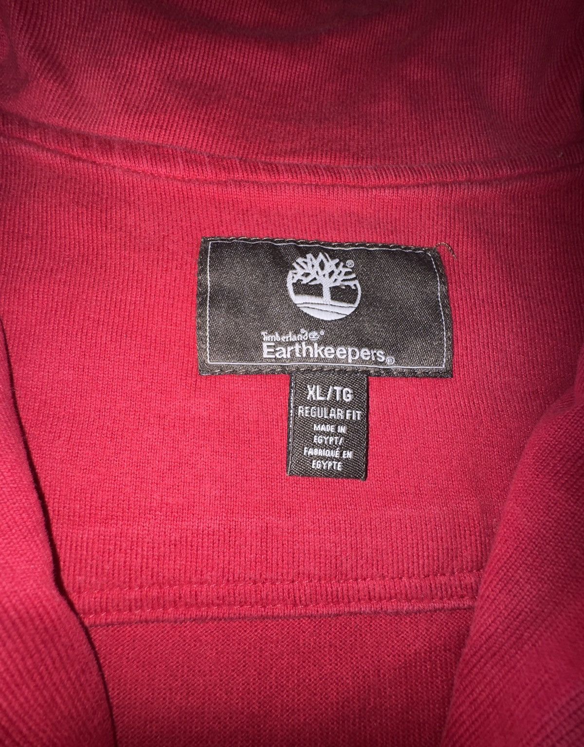 Timberland Timberland earthkeepers red quater zip Size US XL / EU 56 / 4 - 7 Thumbnail