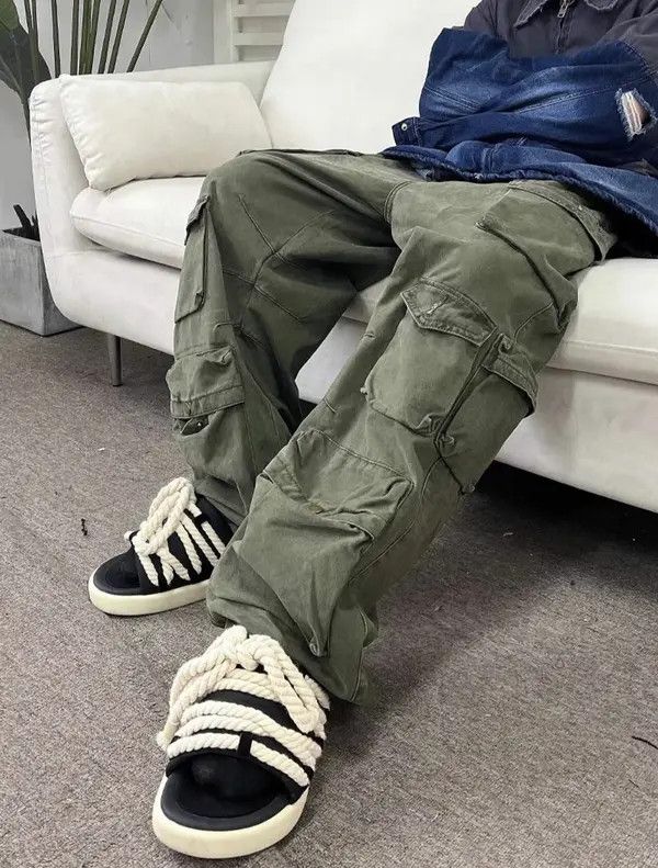 Japanese Brand Retro punk pants Size US 31 - 3 Thumbnail