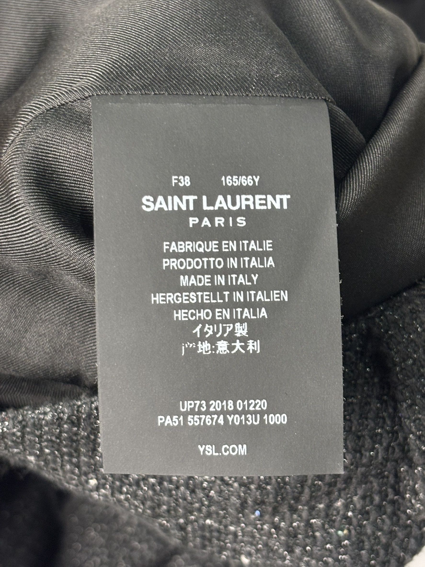 Saint Laurent Paris Saint Laurent Tweed Shorts with Metallic Thread Size 26" / US 2 / IT 38 - 3 Thumbnail